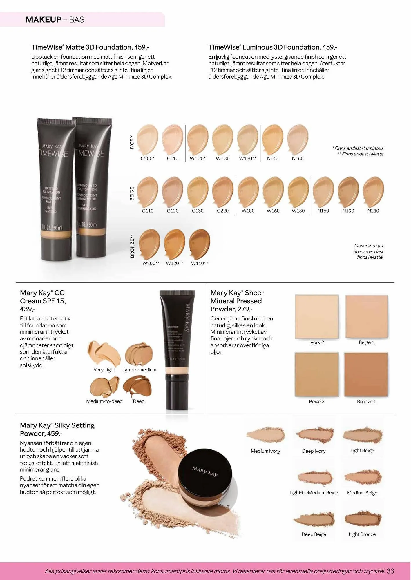 Mary Kay reklamblad från 29 oktober till 29 februari 2024 - Reklamblad sidor 33