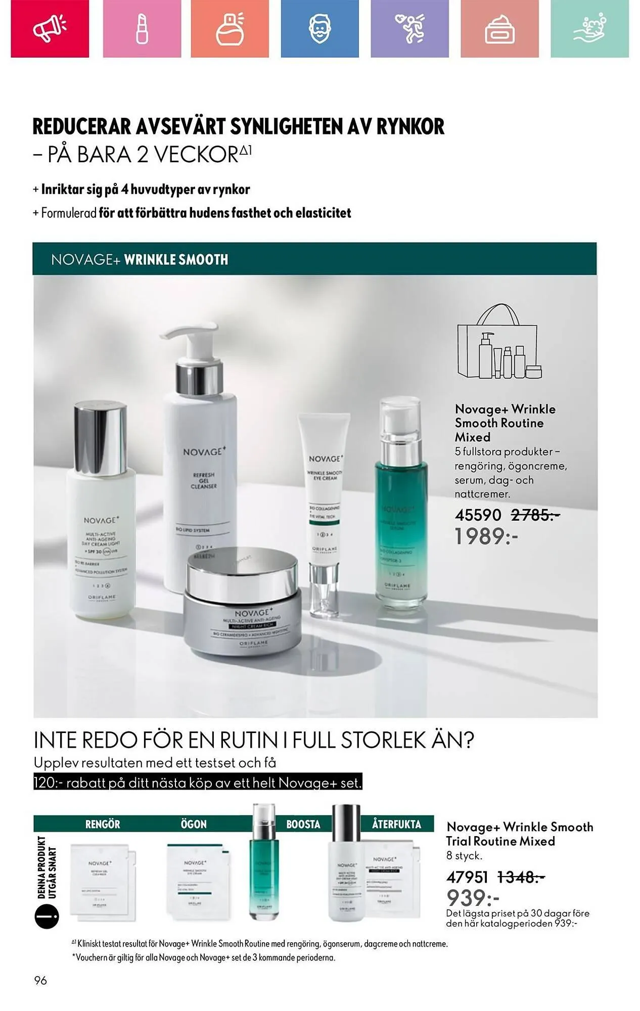 Oriflame reklamblad från 24 augusti till 13 september 2025 - Reklamblad sidor 96