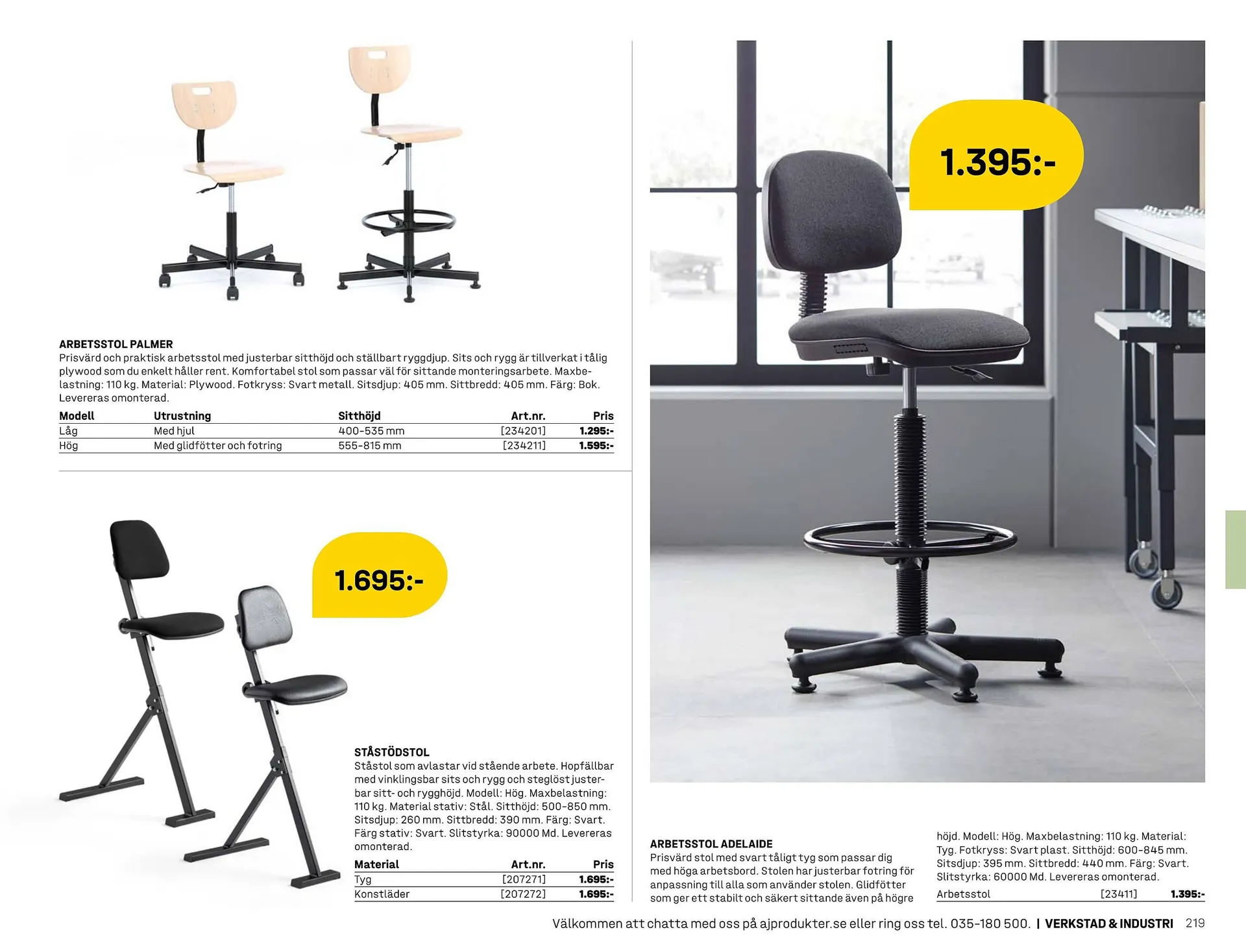 AJ Produkter reklamblad från 1 januari till 31 december 2025 - Reklamblad sidor 219