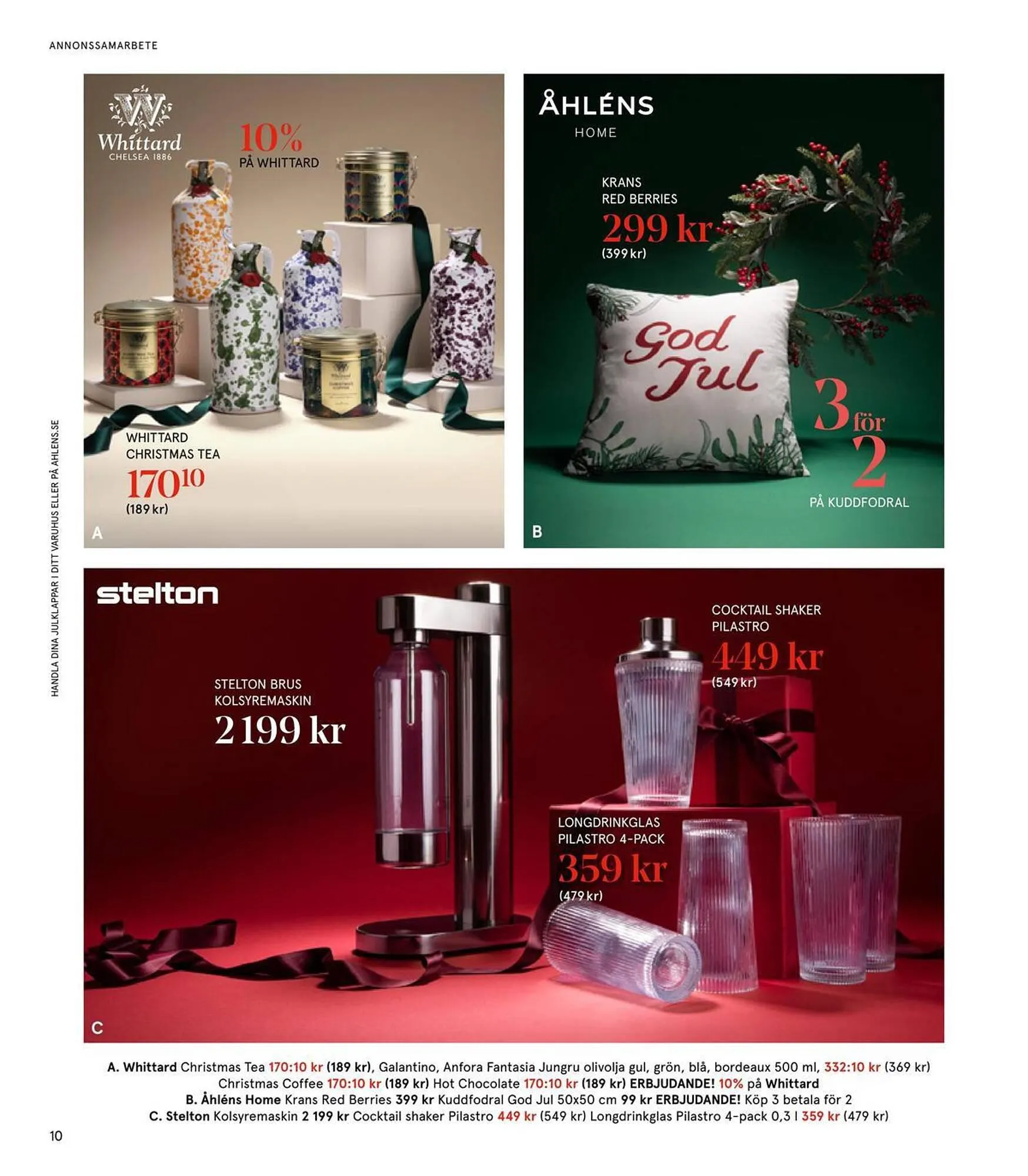 Åhléns reklamblad från 24 november till 24 december 2023 - Reklamblad sidor 10