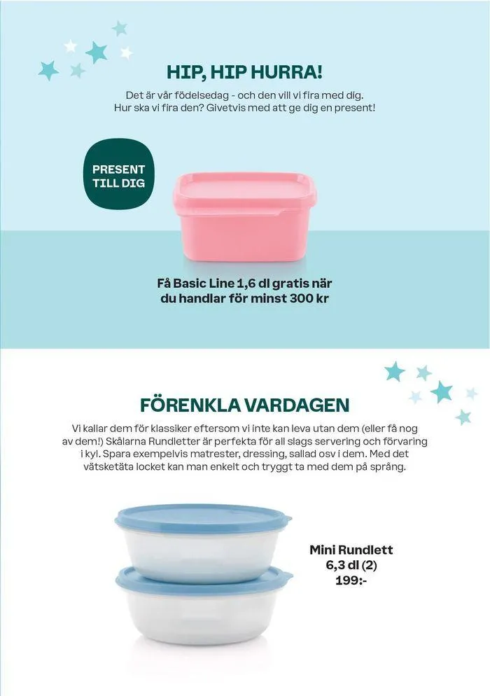 Tupperware reklamblad från 11 juni till 25 juni 2024 - Reklamblad sidor 7