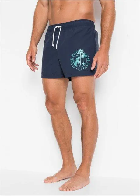 Strandshorts i återvunnen polyester