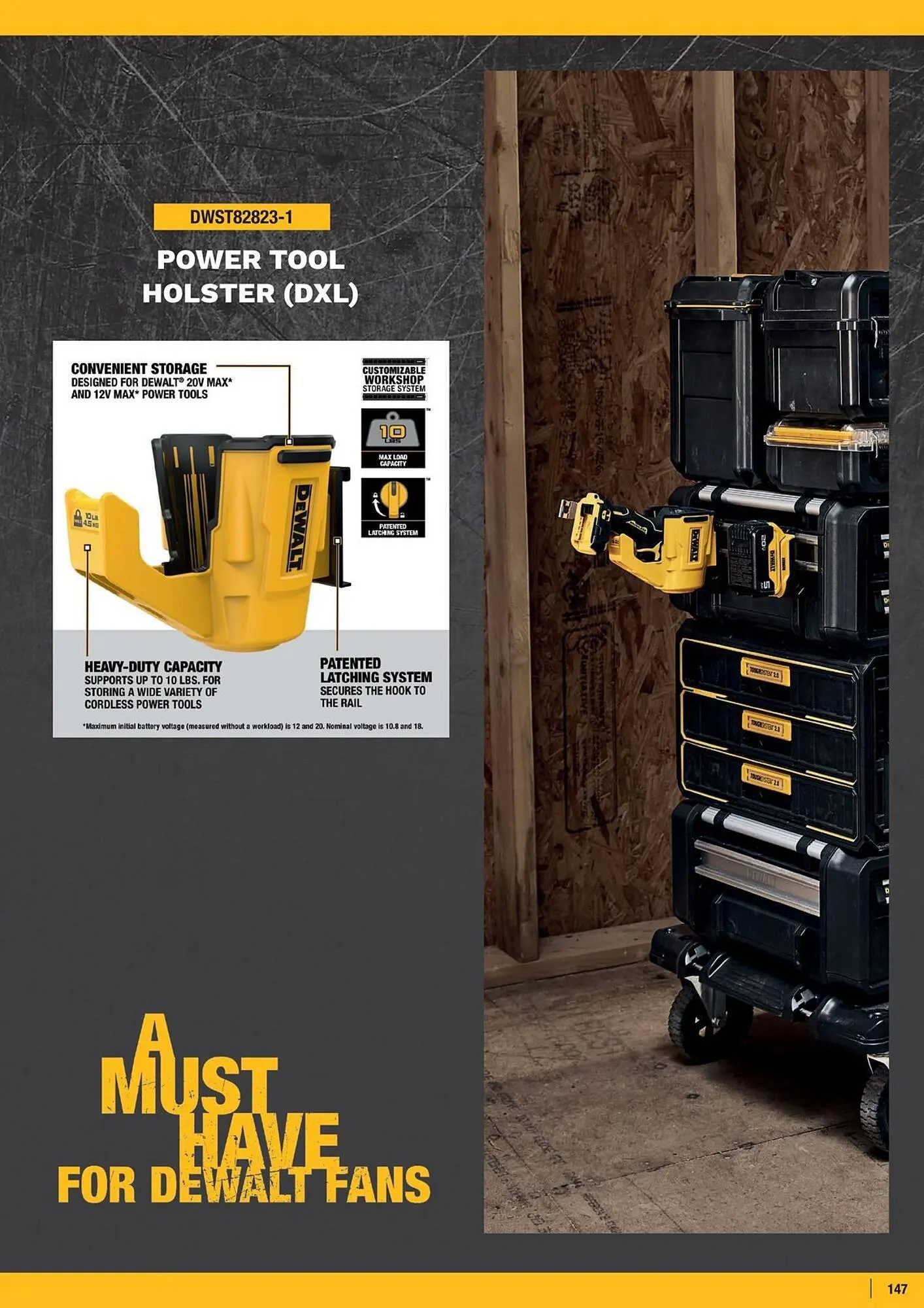 Dewalt reklamblad från 11 januari till 17 januari 2026 - Reklamblad sidor 147