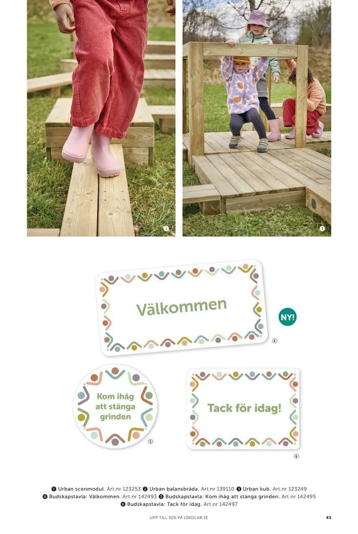 Nyheter forskola 2024 från 23 februari till 31 december 2024 - Reklamblad sidor 43