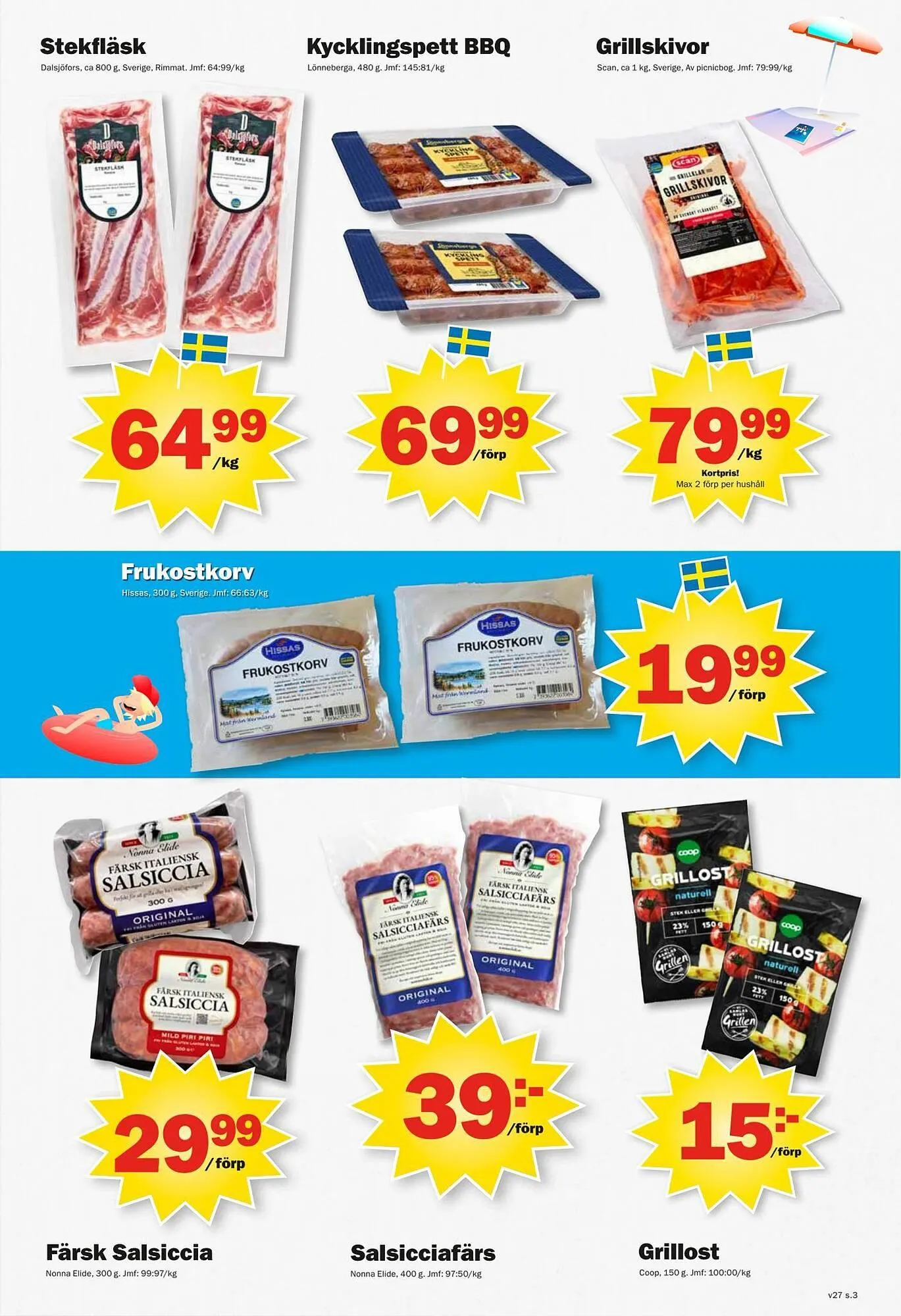 Pekås reklamblad från 30 juni till 6 juli 2025 - Reklamblad sidor 3