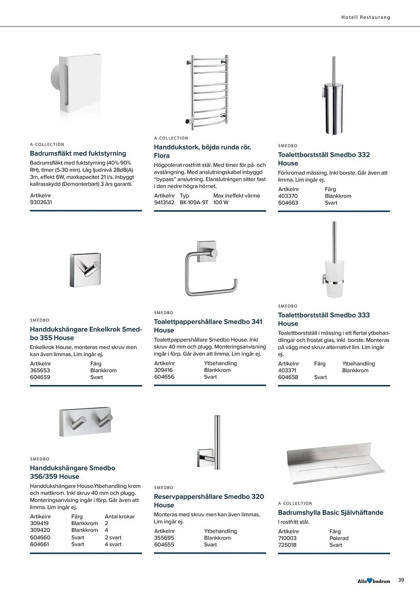 Ahlsell reklamblad från 2 oktober till 31 december 2025 - Reklamblad sidor 41