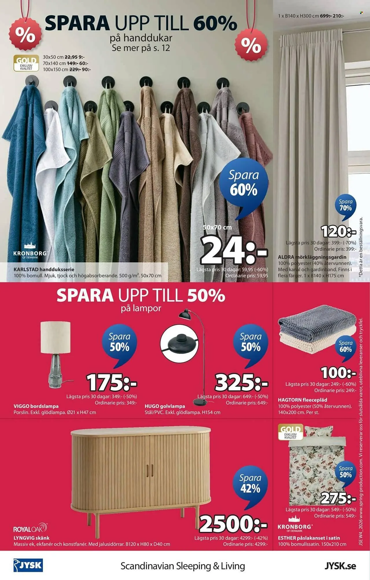 JYSK reklamblad från 19 januari till 1 februari 2026 - Reklamblad sidor 16