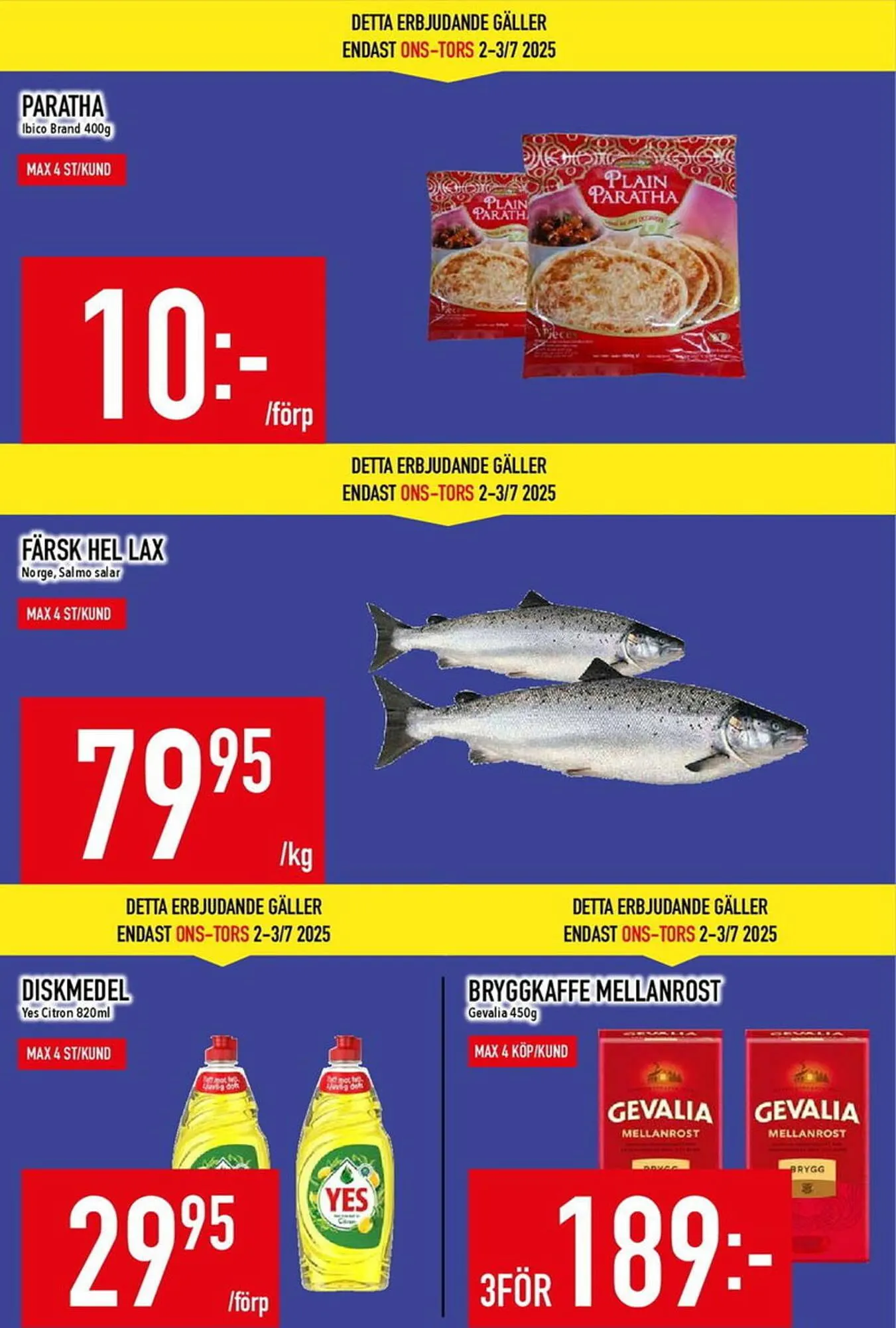 Matdax reklamblad från 30 juni till 6 juli 2025 - Reklamblad sidor 3