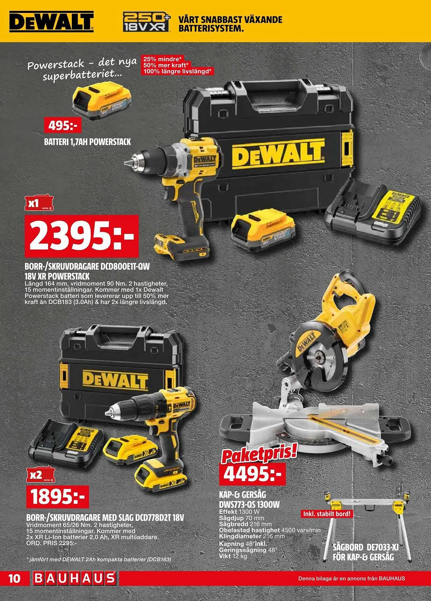 Bauhaus reklamblad från 1 oktober till 15 oktober 2023 - Reklamblad sidor 10