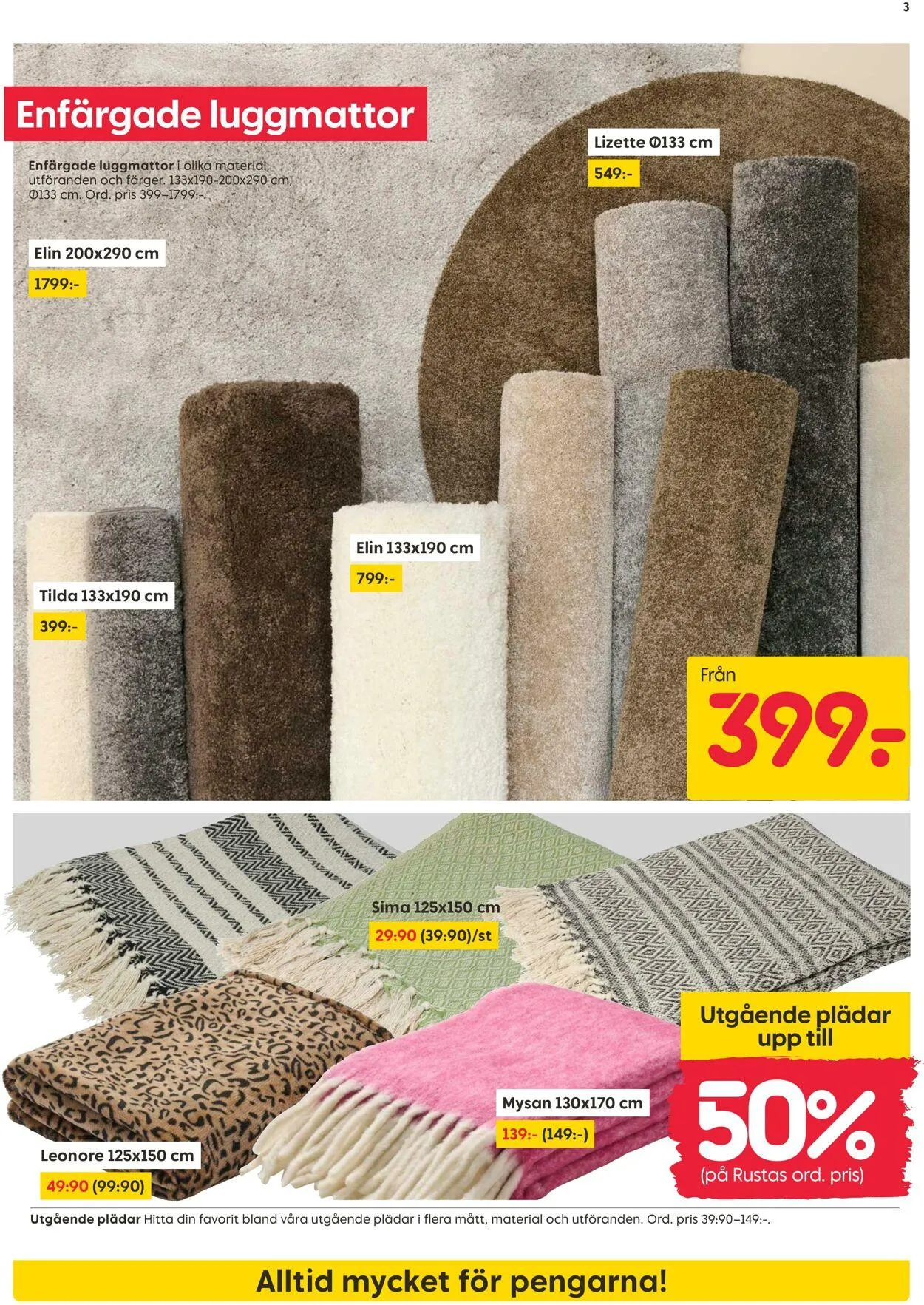 Rusta från 22 september till 6 oktober 2025 - Reklamblad sidor 3
