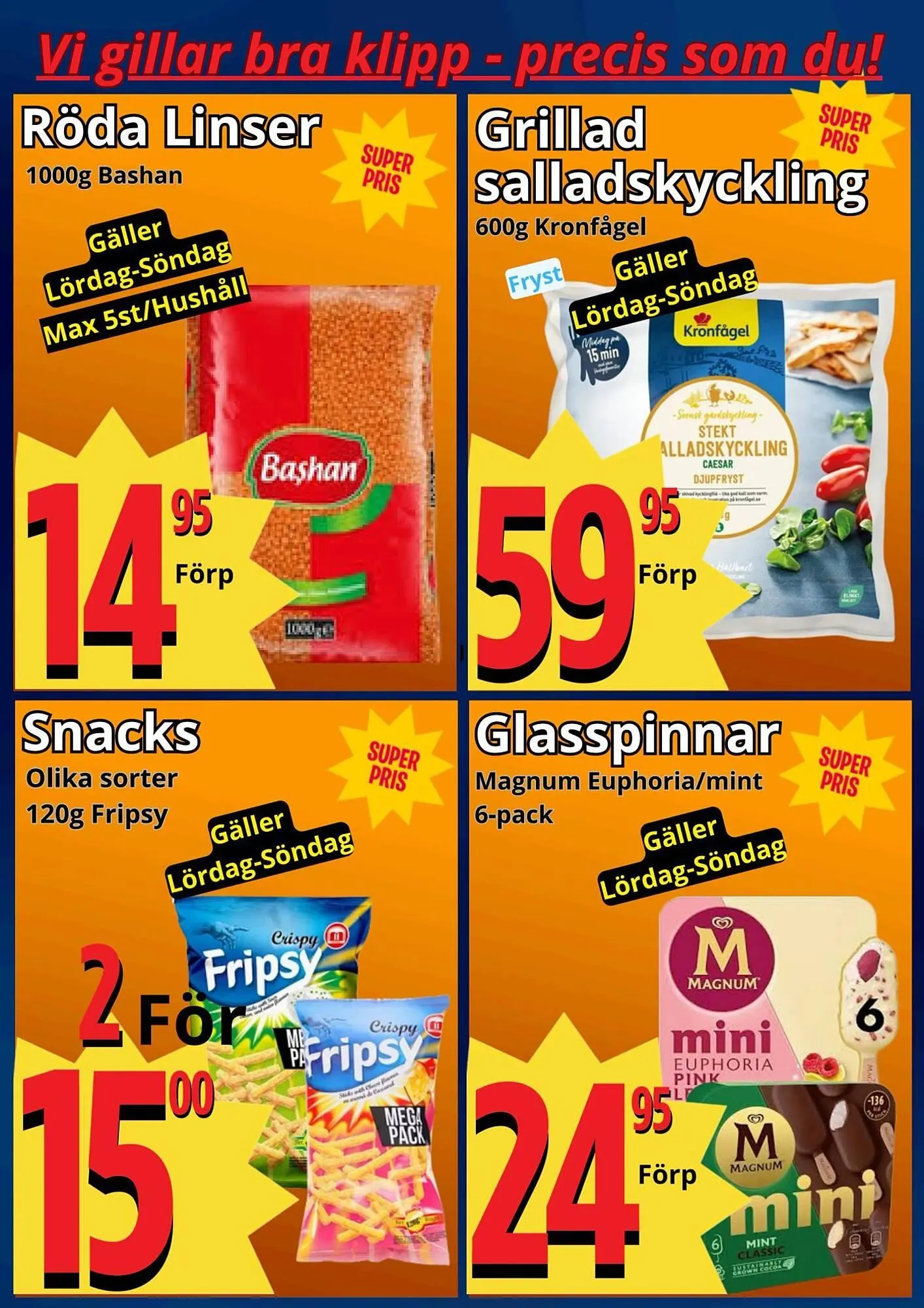 Supergrossen reklamblad från 11 maj till 18 maj 2026 - Reklamblad sidor 3