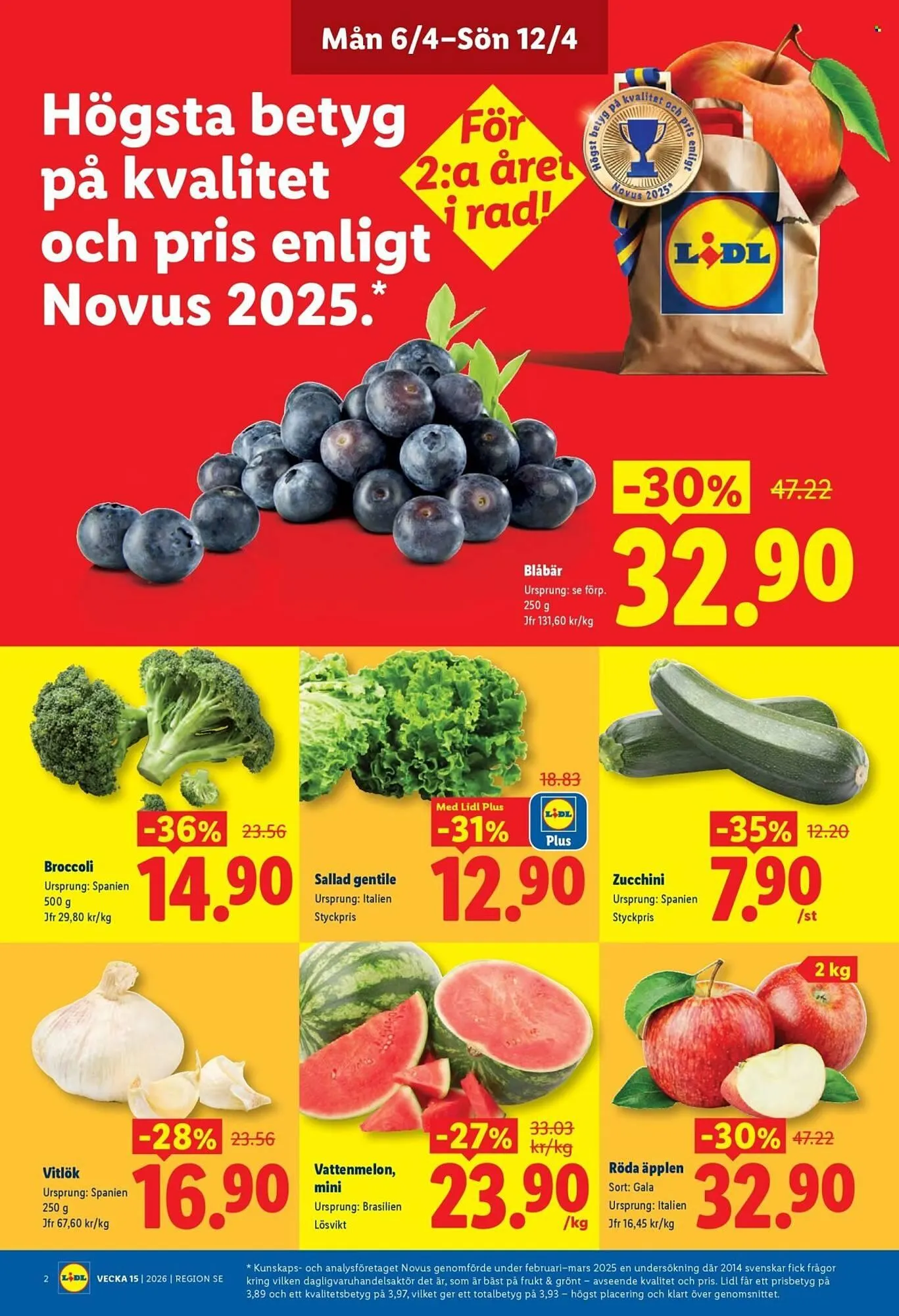 Lidl reklamblad från 6 april till 12 april 2026 - Reklamblad sidor 2