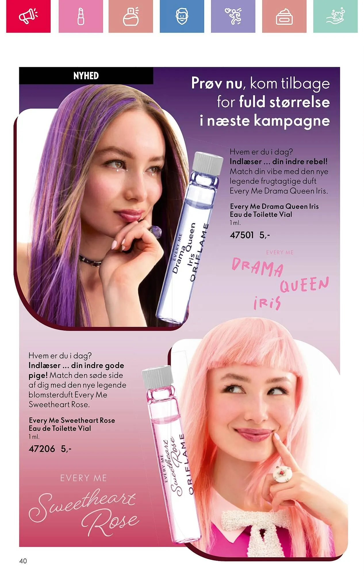 Oriflame reklamblad från 30 mars till 19 april 2025 - Reklamblad sidor 40