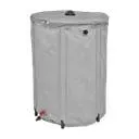 Hopfällbar regnvattentunna 225 l Ø60x80 cm 1/2"