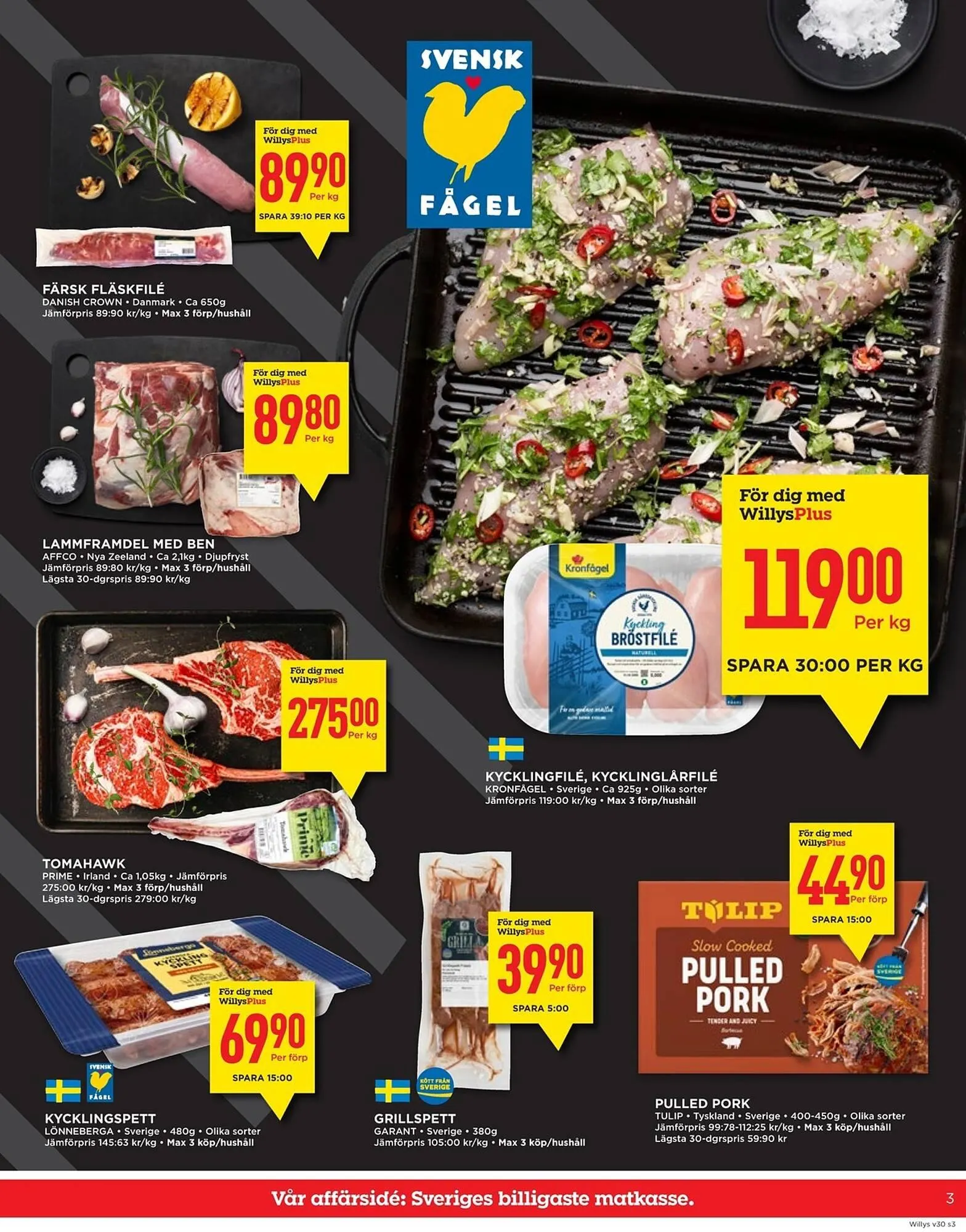 Willys reklamblad från 21 juli till 28 juli 2025 - Reklamblad sidor 3