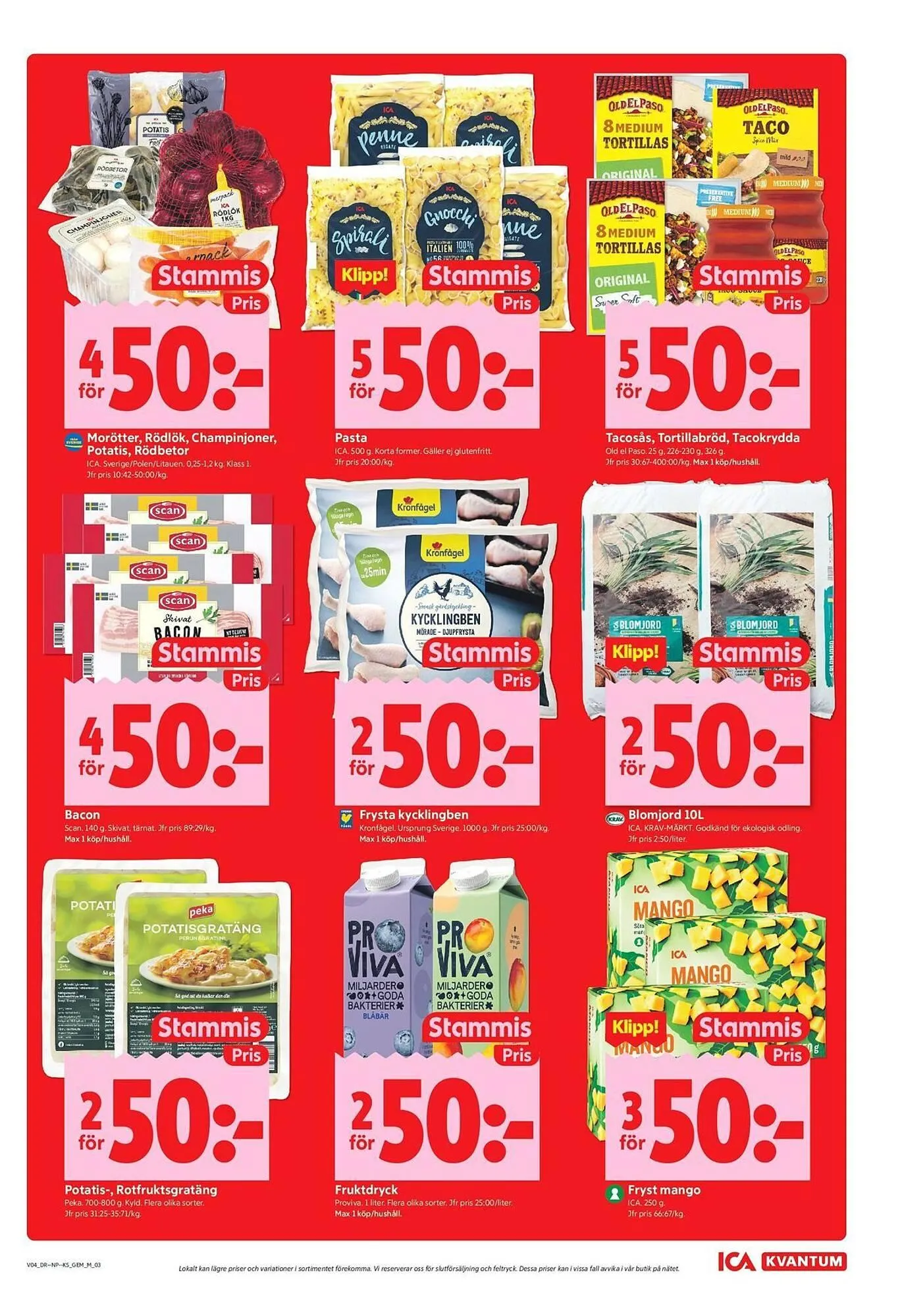 ICA Kvantum reklamblad från 19 januari till 25 januari 2026 - Reklamblad sidor 3