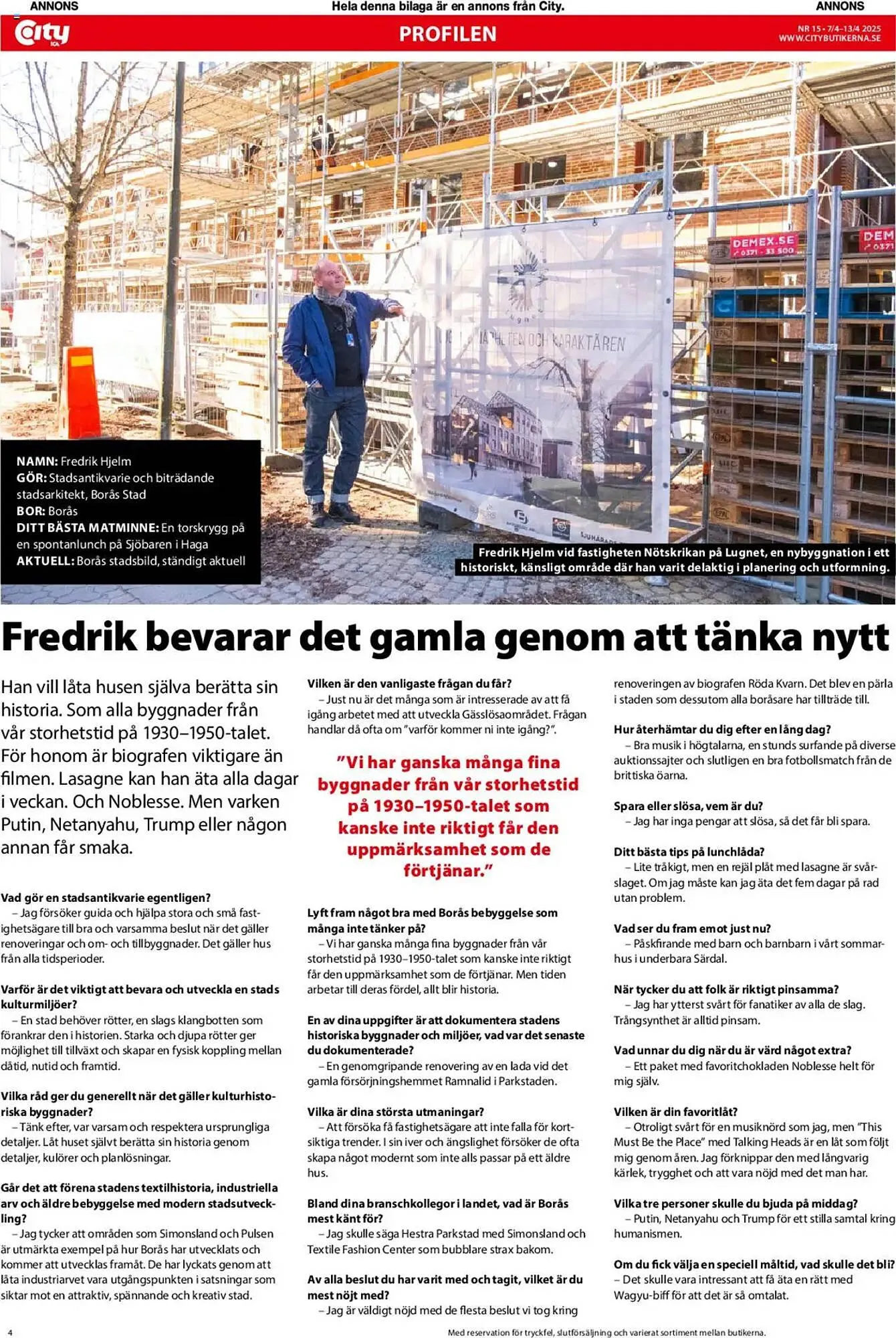 ICA Kvantum reklamblad från 7 april till 13 april 2025 - Reklamblad sidor 4