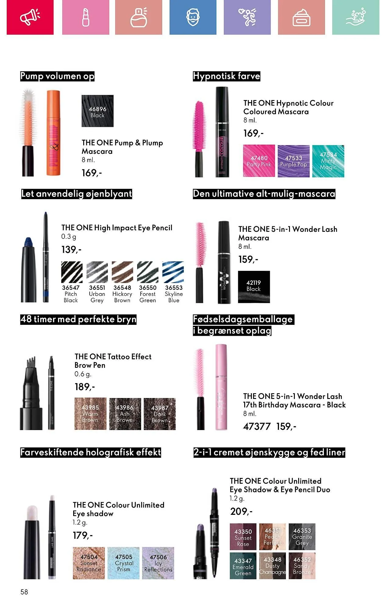 Oriflame reklamblad från 30 mars till 19 april 2025 - Reklamblad sidor 58
