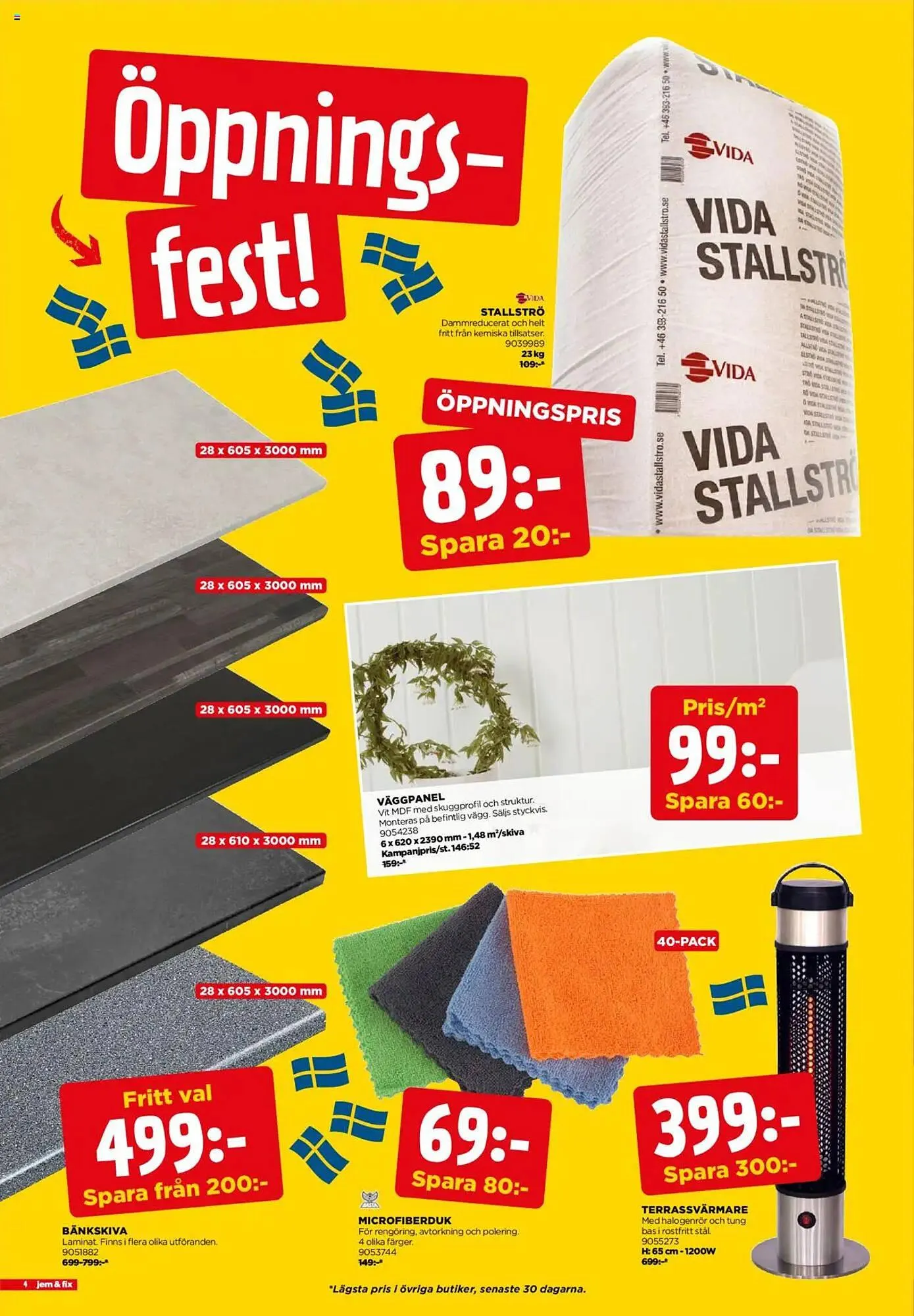 Jem&Fix reklamblad från 6 oktober till 12 oktober 2025 - Reklamblad sidor 4