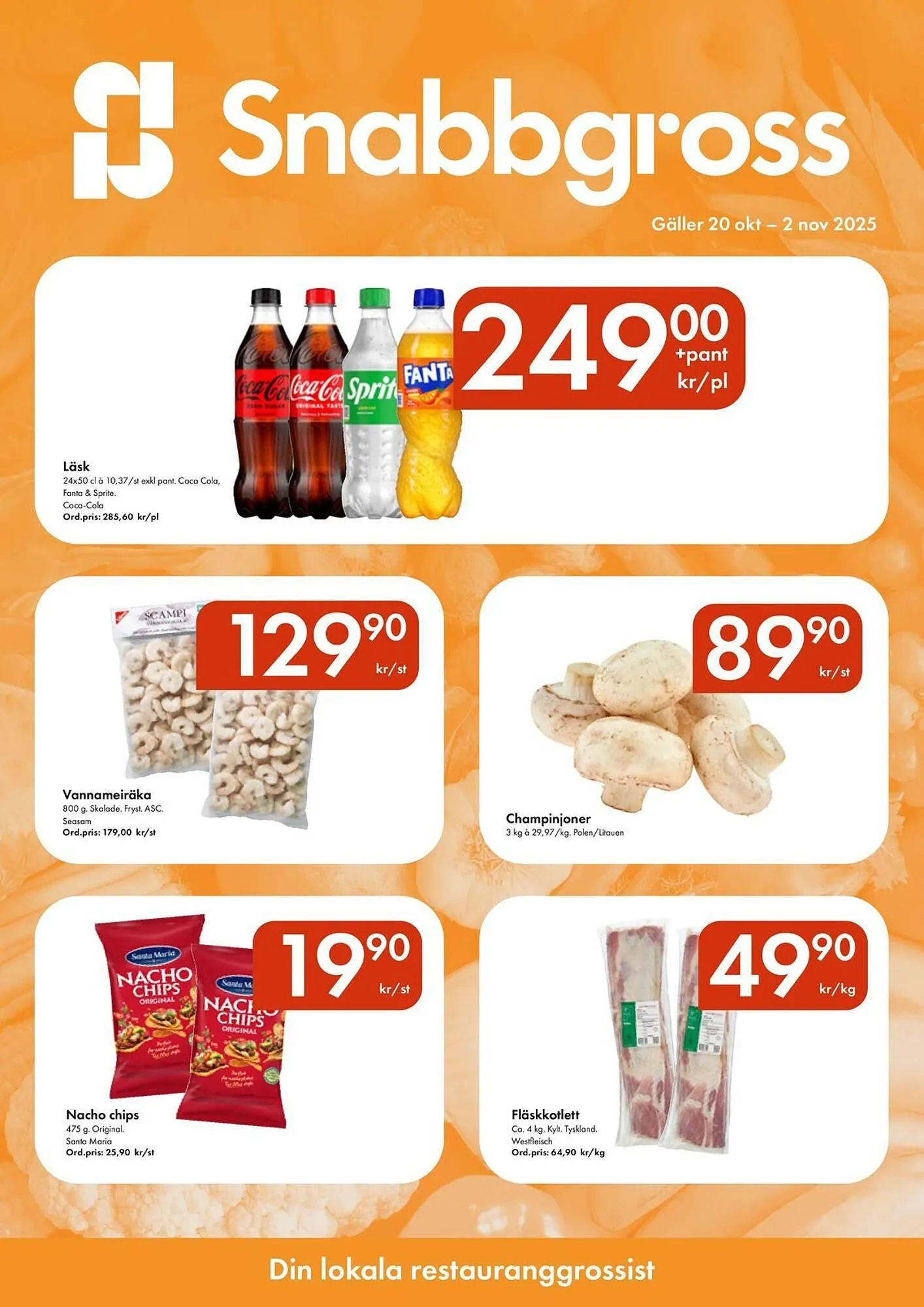 Snabbgross reklamblad - 1