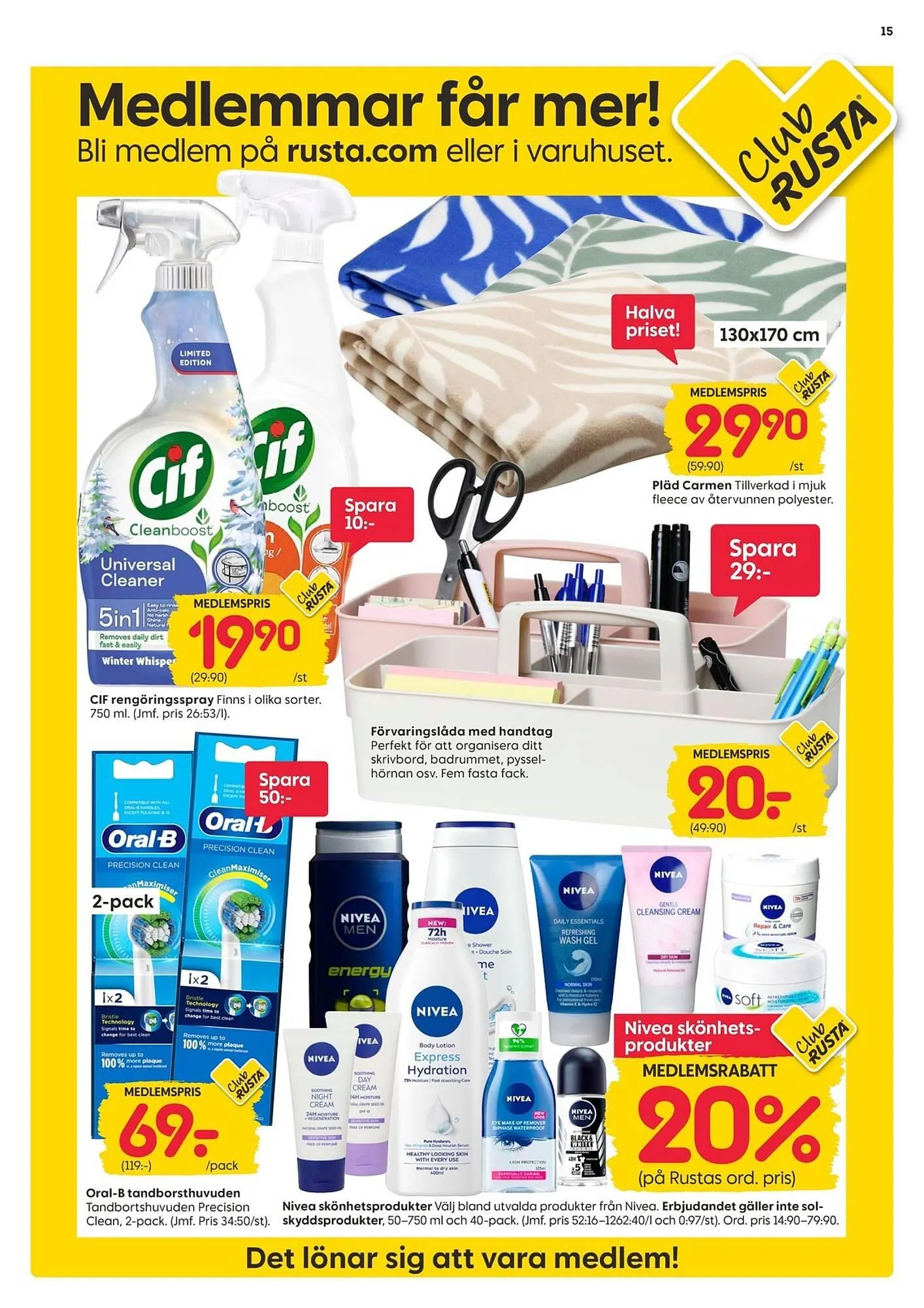 Rusta reklamblad från 17 mars till 23 mars 2025 - Reklamblad sidor 15