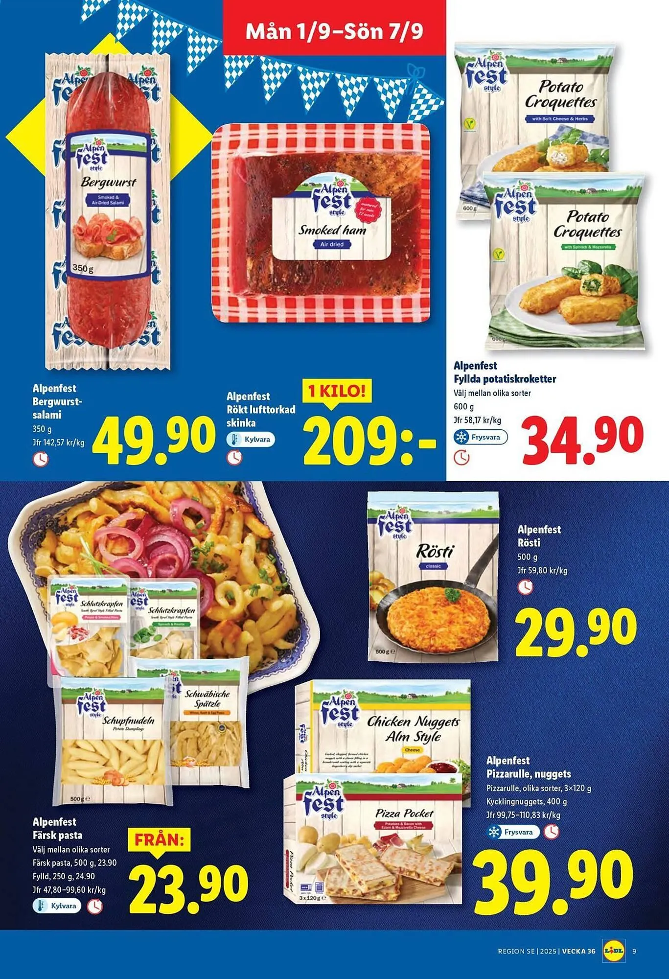 Lidl reklamblad från 1 september till 7 september 2025 - Reklamblad sidor 9