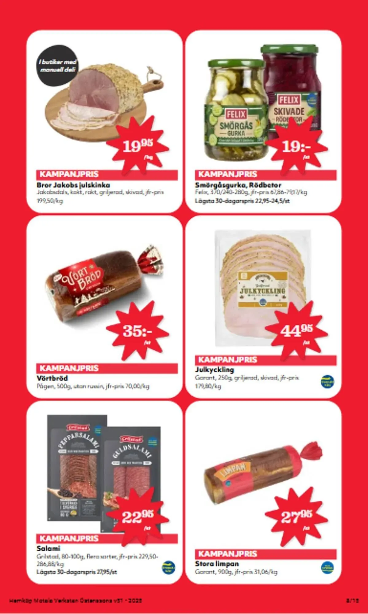 Hemköp reklamblad från 15 december till 21 december 2025 - Reklamblad sidor 8