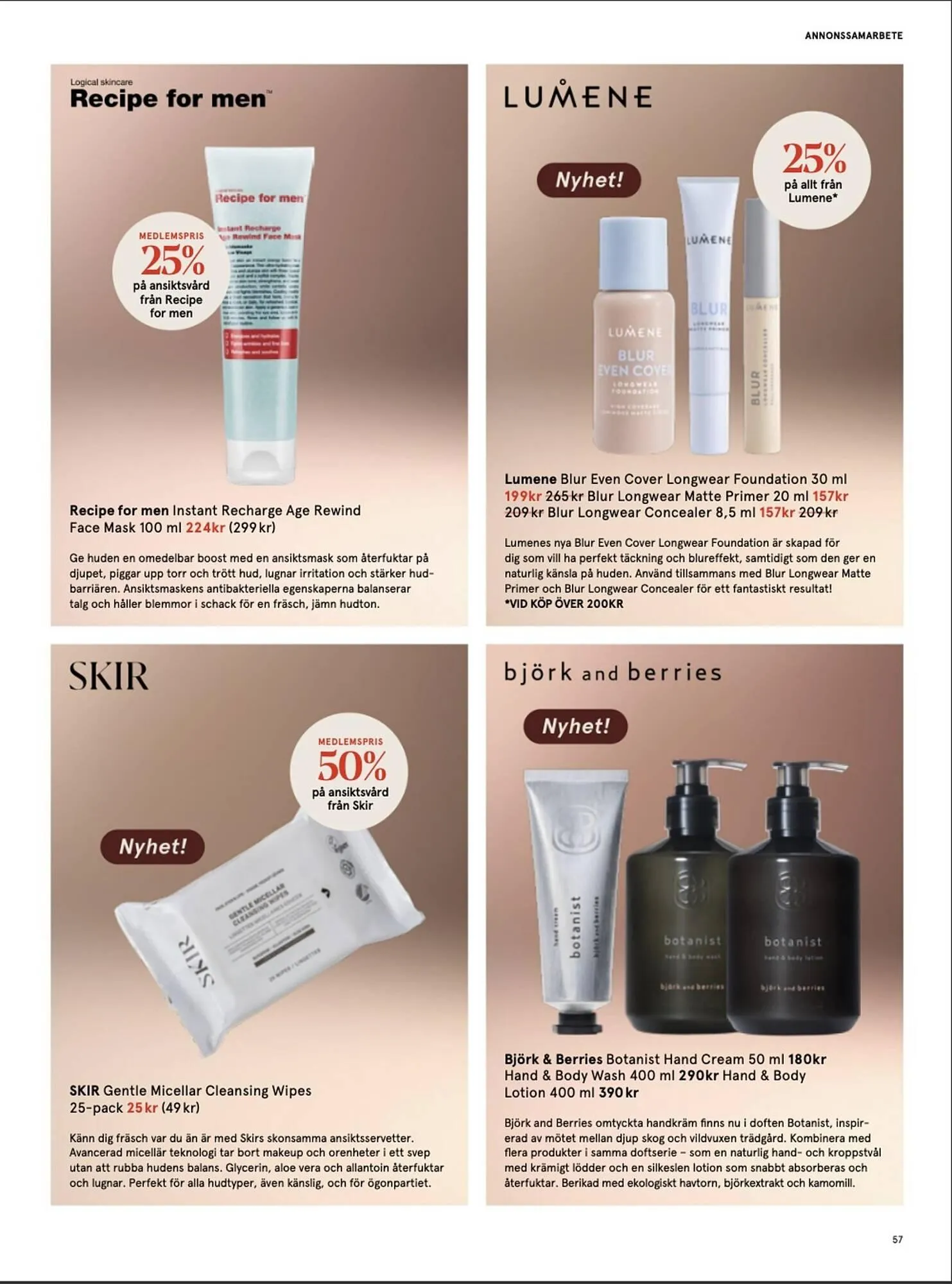 Åhléns reklamblad från 11 mars till 31 mars 2026 - Reklamblad sidor 57