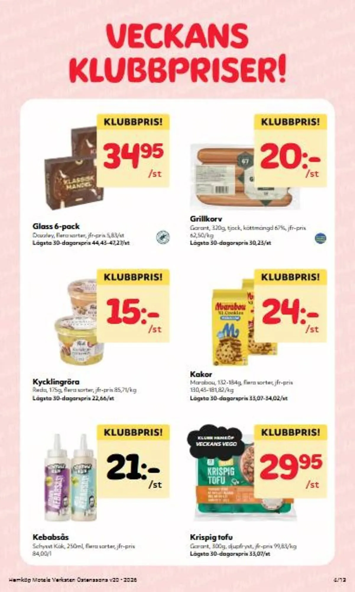 Östenssons reklamblad från 11 maj till 17 maj 2026 - Reklamblad sidor 4