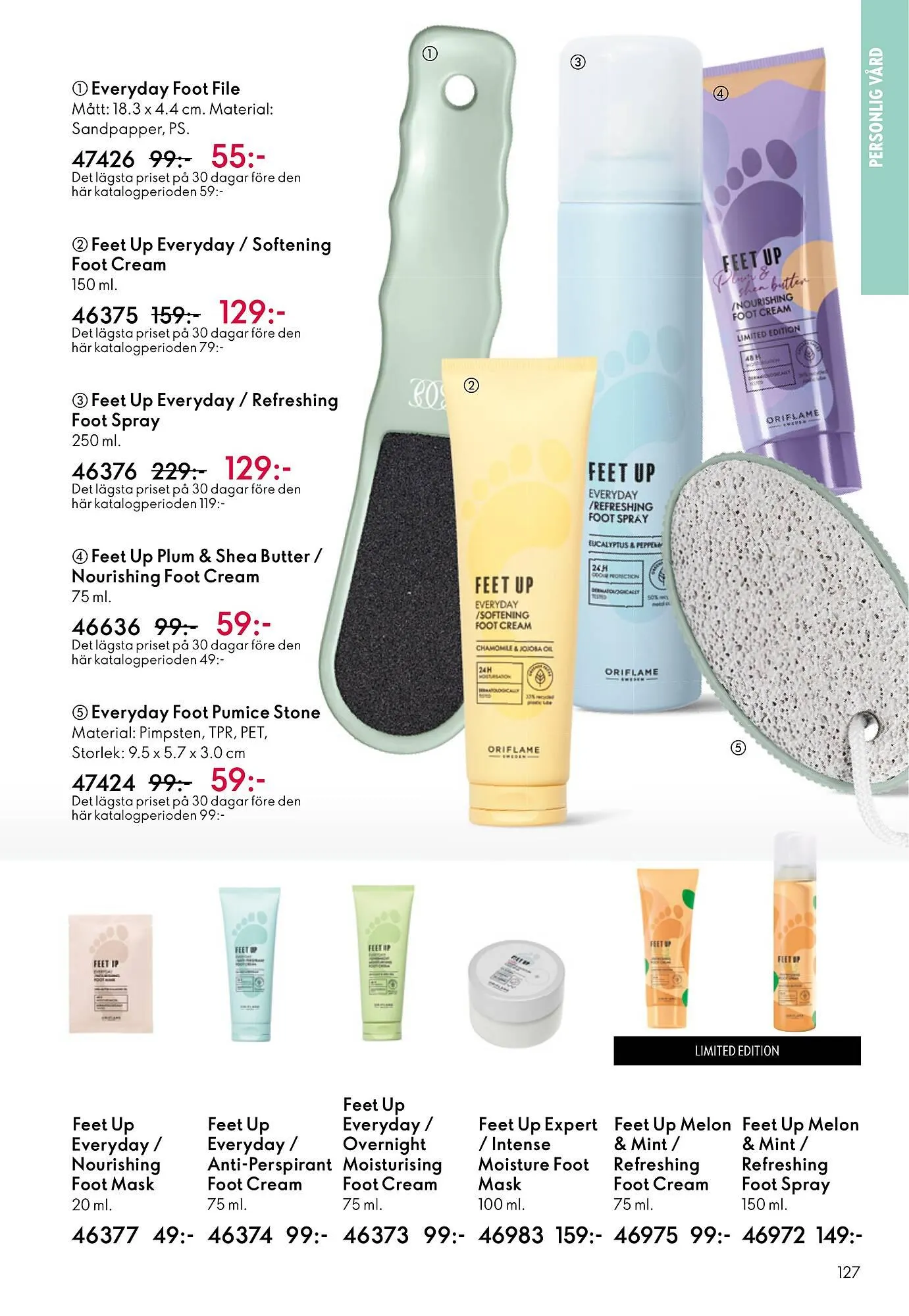 Oriflame reklamblad från 14 september till 7 oktober 2025 - Reklamblad sidor 127