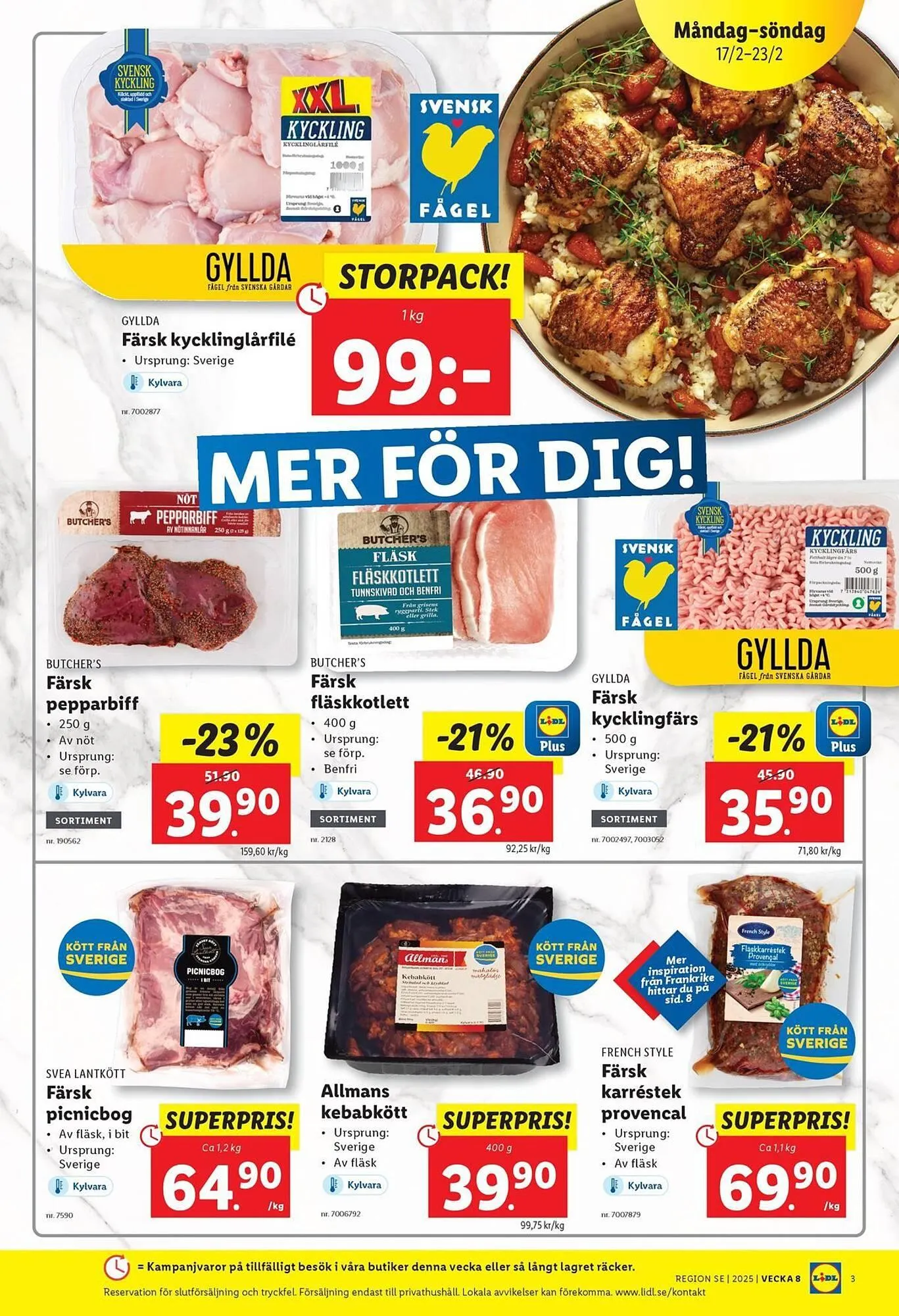 Lidl reklamblad från 17 februari till 23 februari 2025 - Reklamblad sidor 3