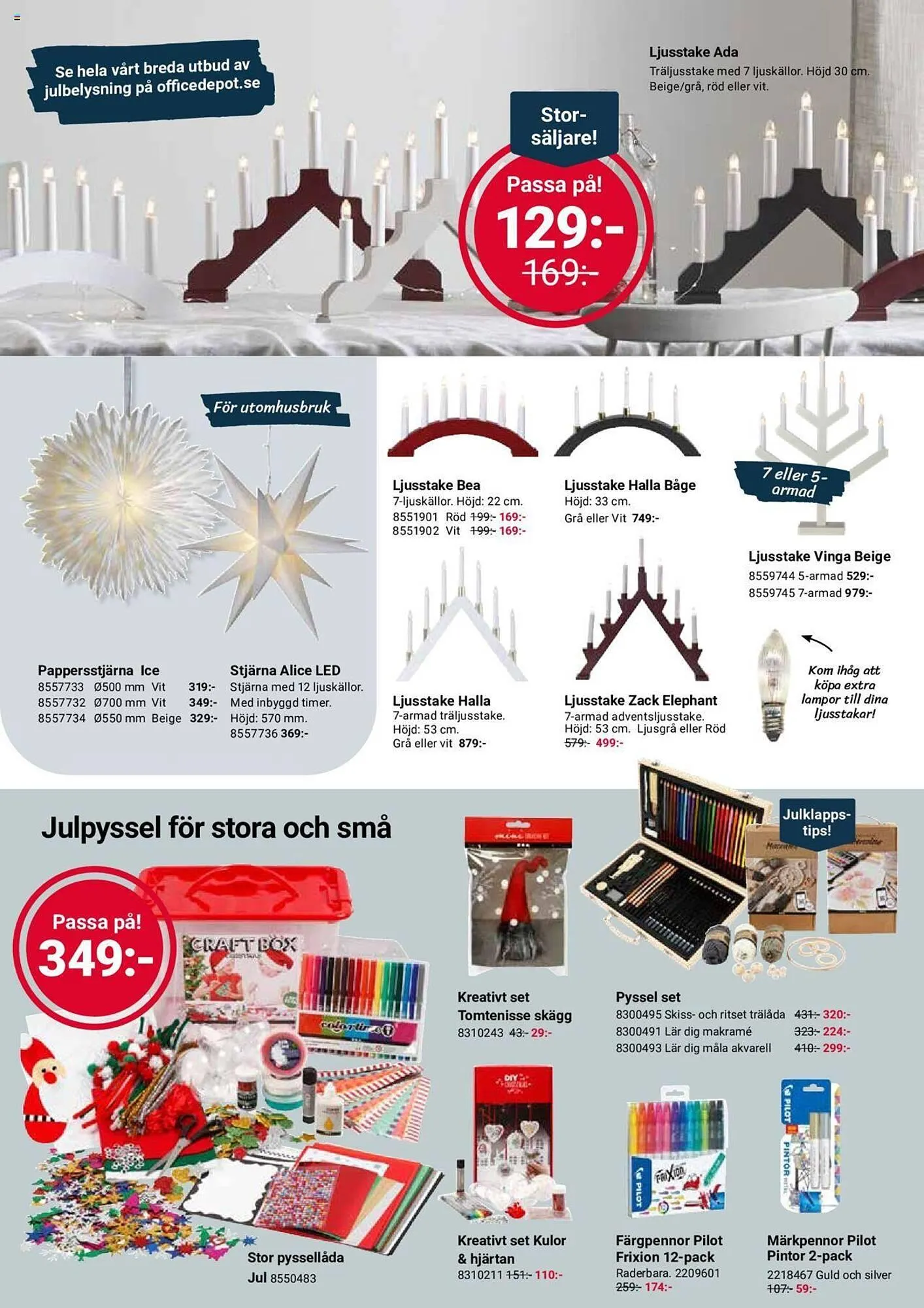 Office Depot reklamblad från 5 december till 31 december 2023 - Reklamblad sidor 5