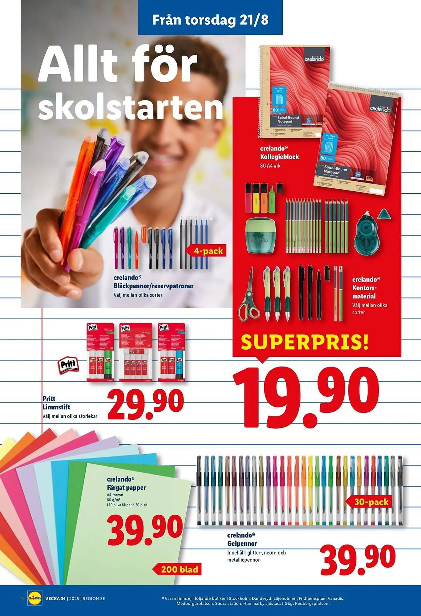 Lidl reklamblad från 11 augusti till 31 augusti 2025 - Reklamblad sidor 4