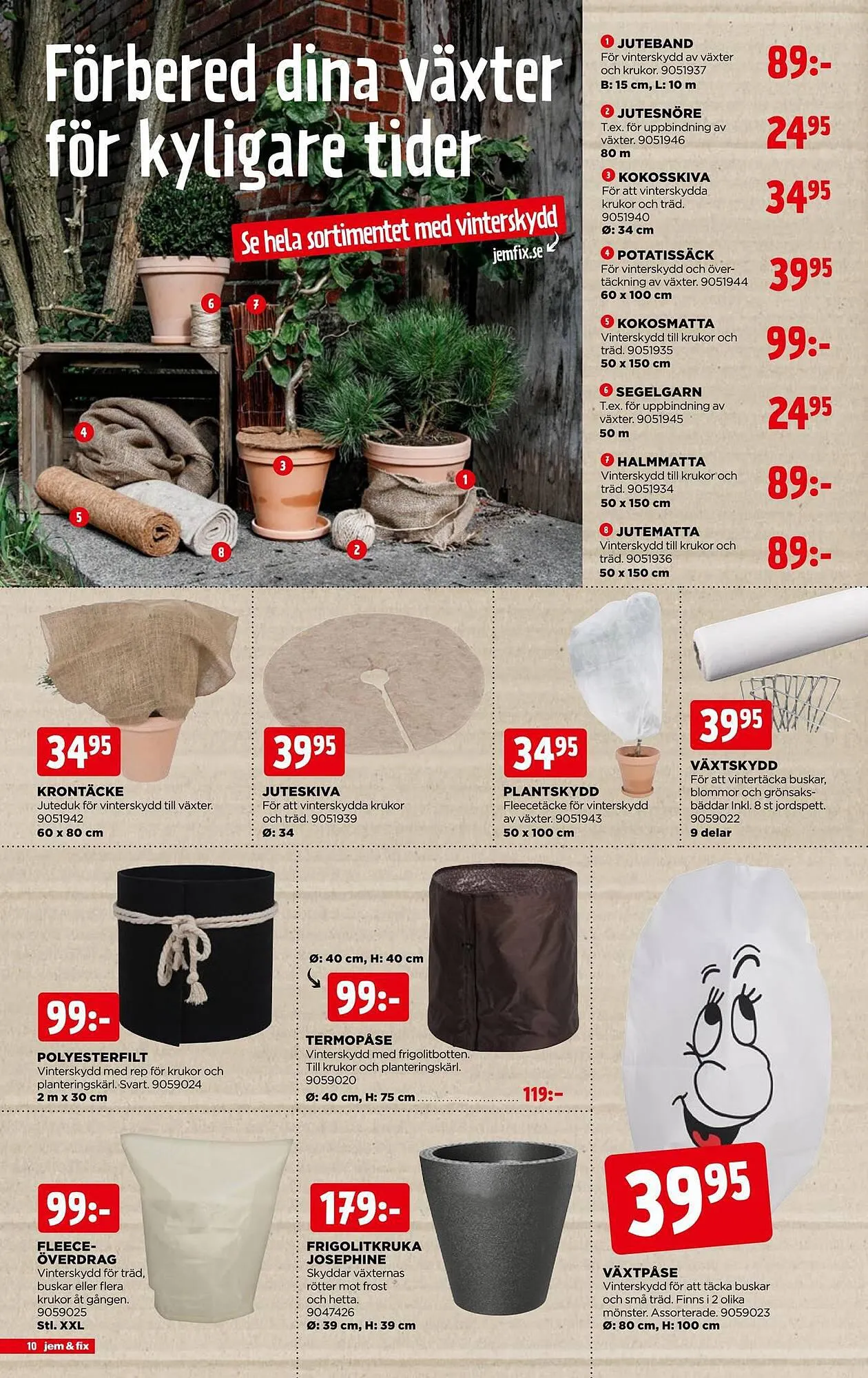 Jem&Fix reklamblad från 10 september till 24 september 2023 - Reklamblad sidor 10