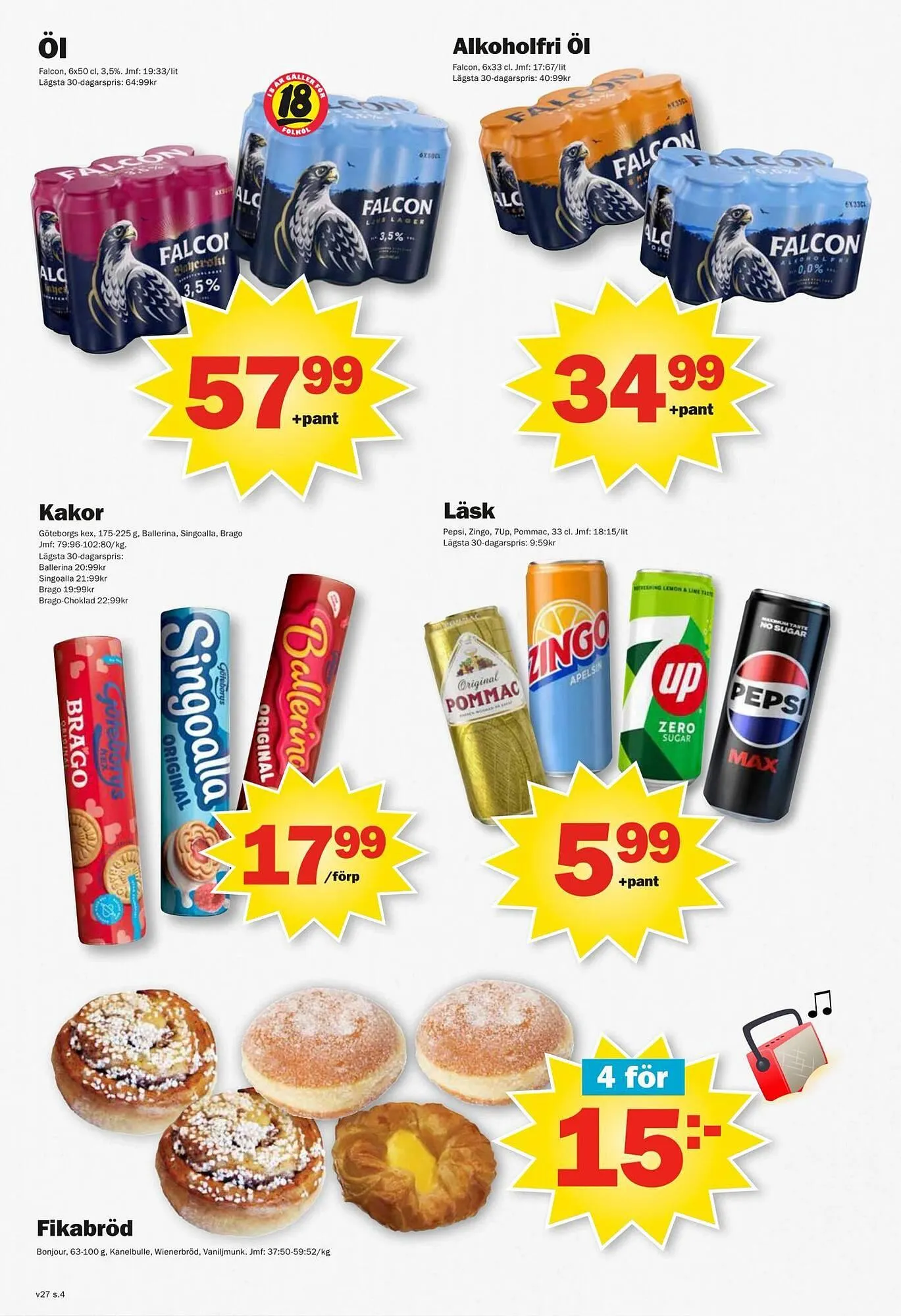 Pekås reklamblad från 30 juni till 6 juli 2025 - Reklamblad sidor 4