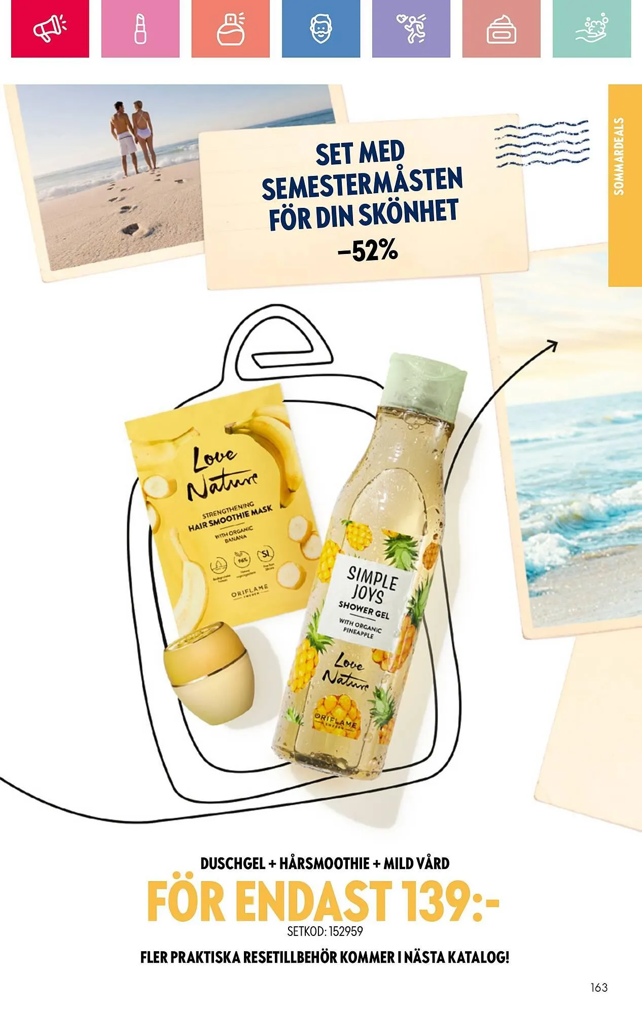 Oriflame reklamblad från 1 juni till 21 juni 2025 - Reklamblad sidor 163