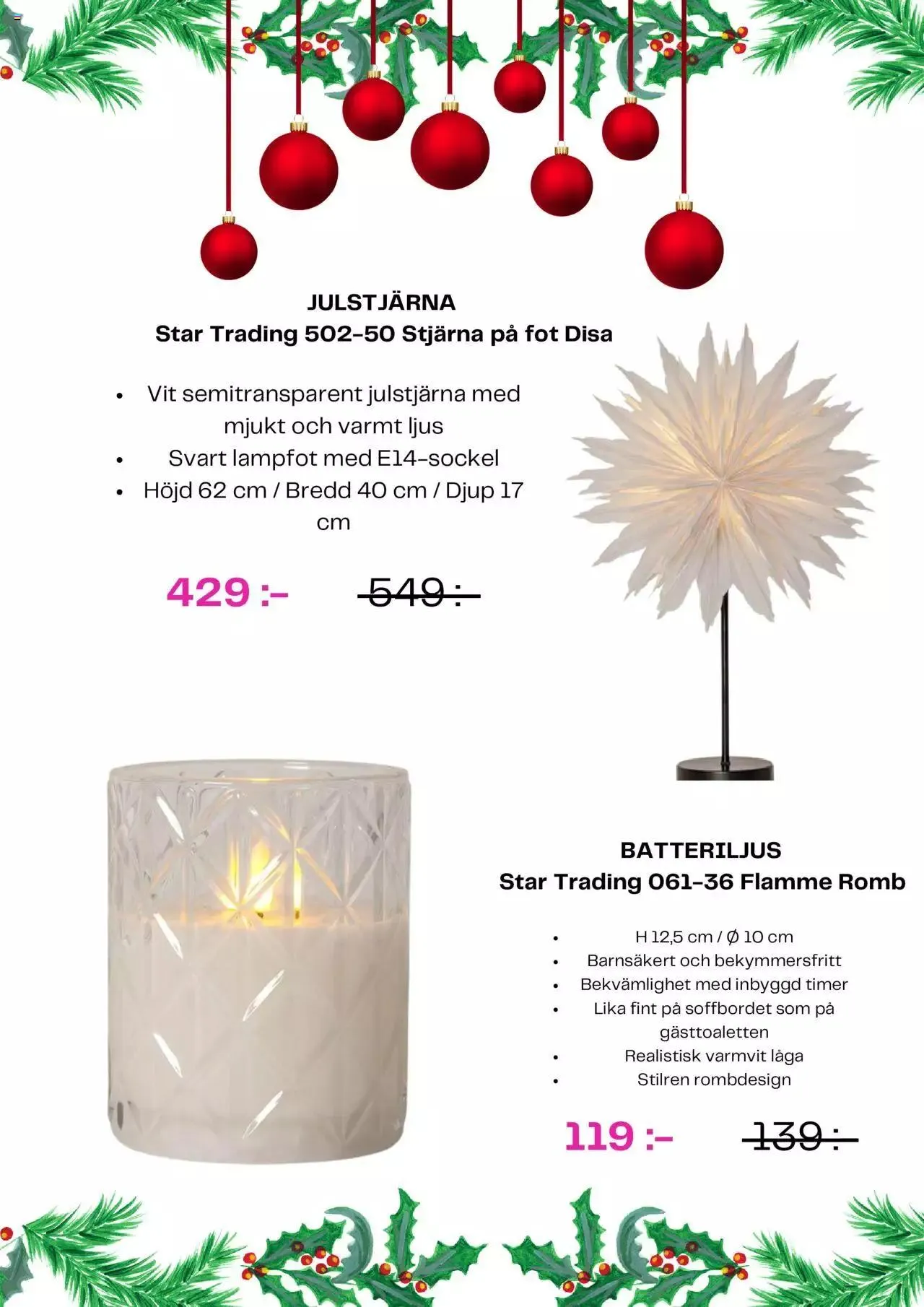 Elon - erbjudanden från 27 november till 24 december 2023 - Reklamblad sidor 4