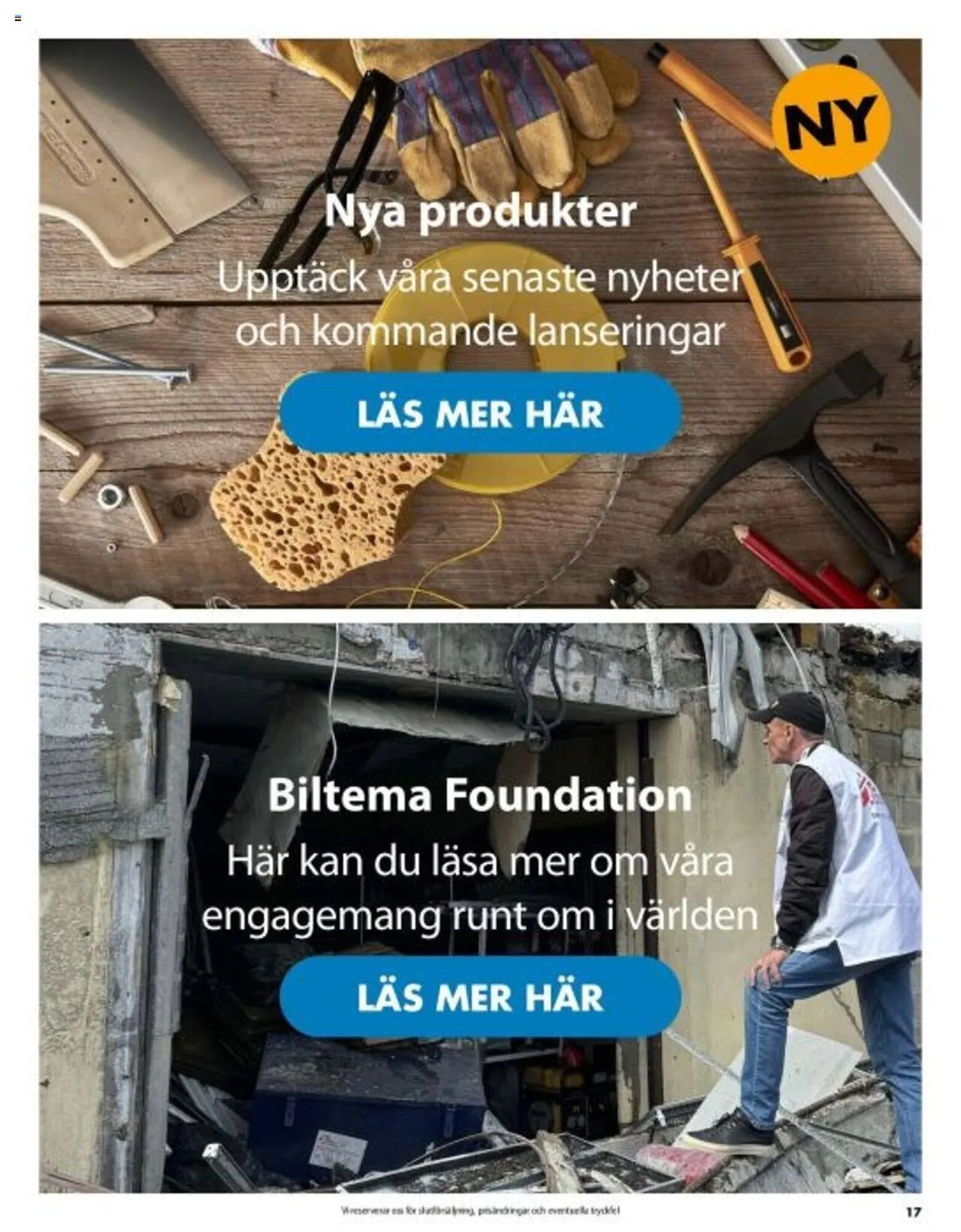 Biltema reklamblad från 17 oktober till 13 november 2024 - Reklamblad sidor 17