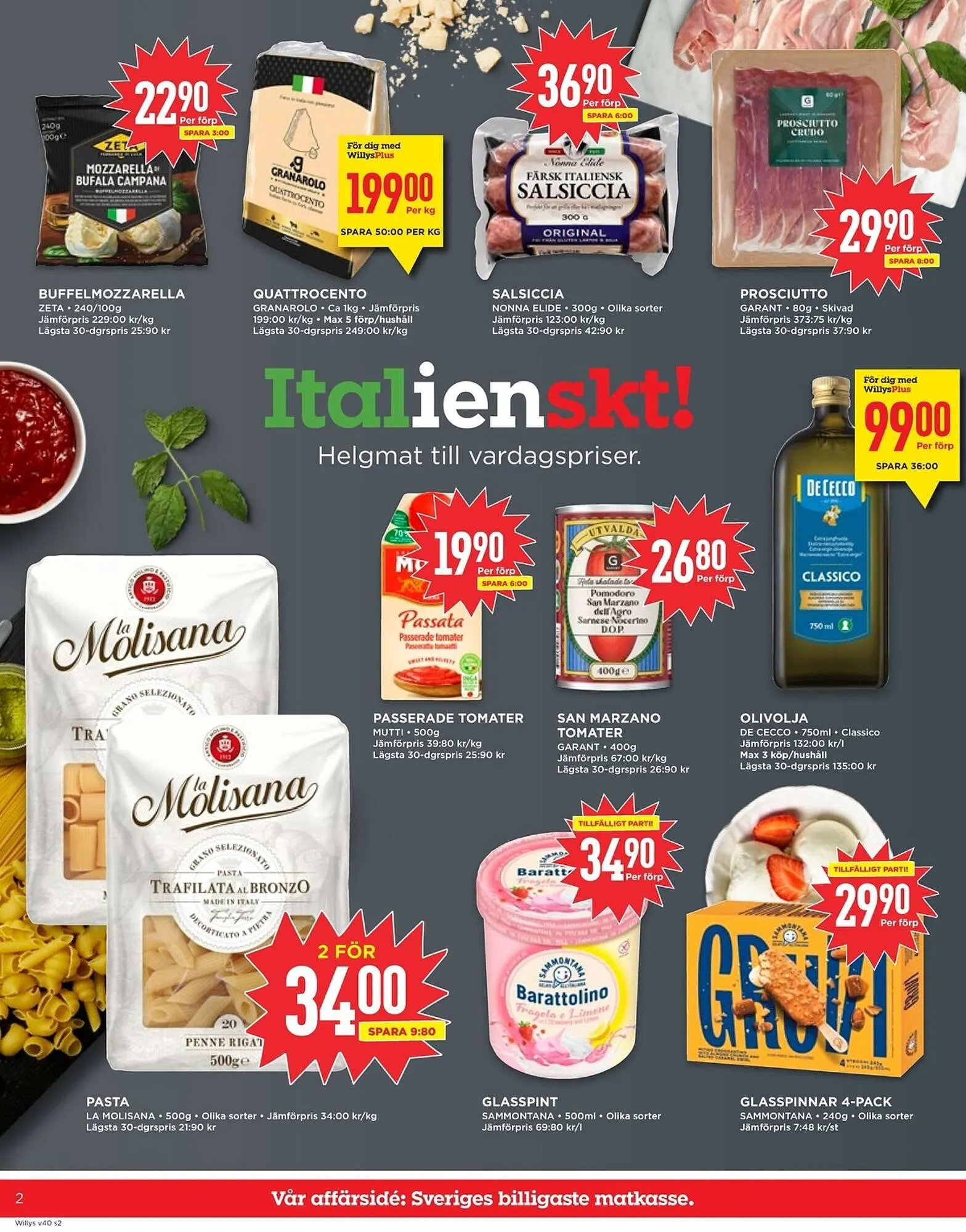 Willys reklamblad från 29 september till 5 oktober 2025 - Reklamblad sidor 2
