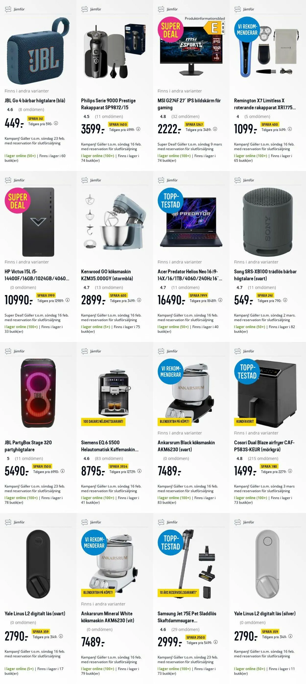 Elgiganten från 10 februari till 16 februari 2025 - Reklamblad sidor 5