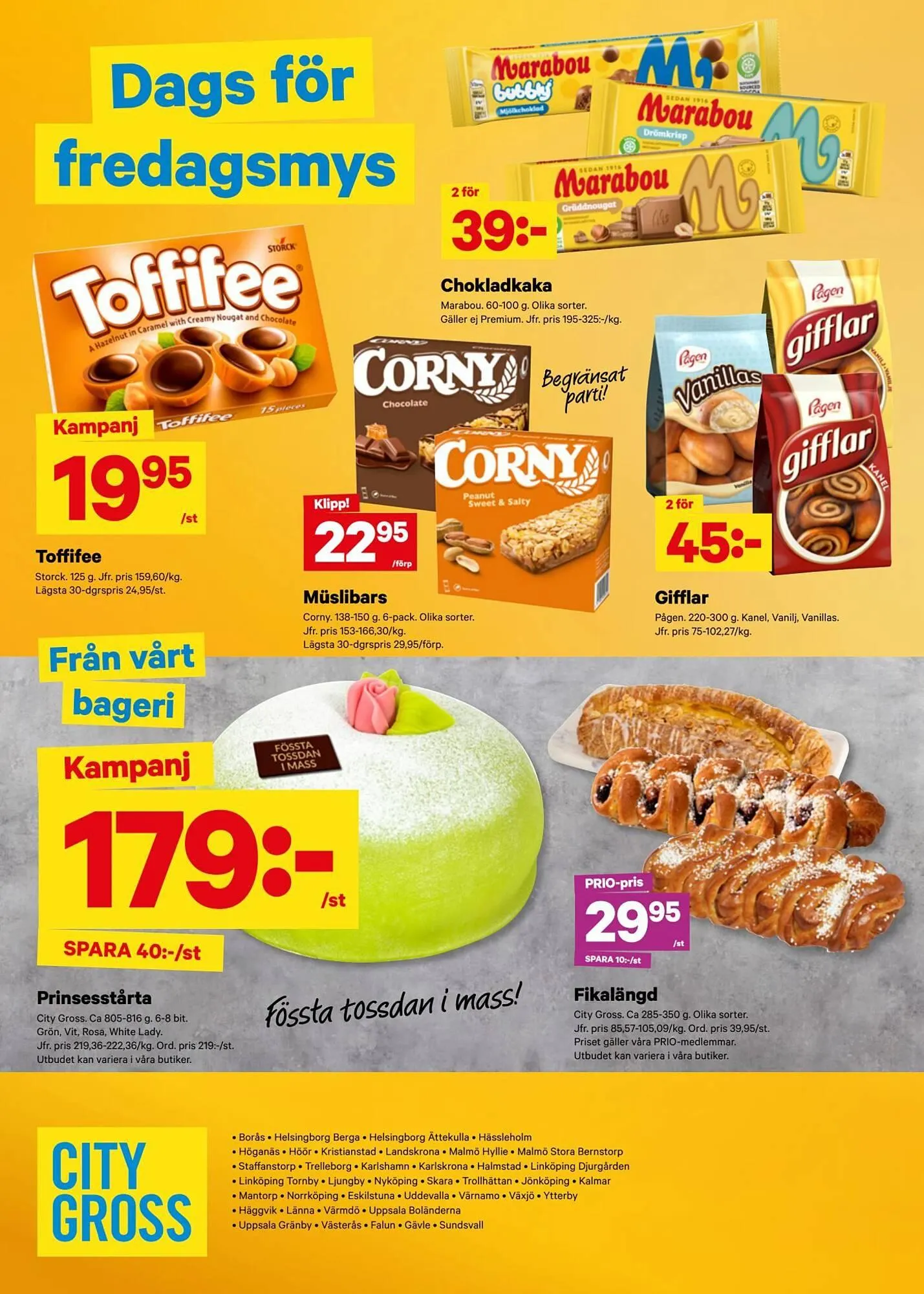 City Gross reklamblad från 2 mars till 9 mars 2026 - Reklamblad sidor 11