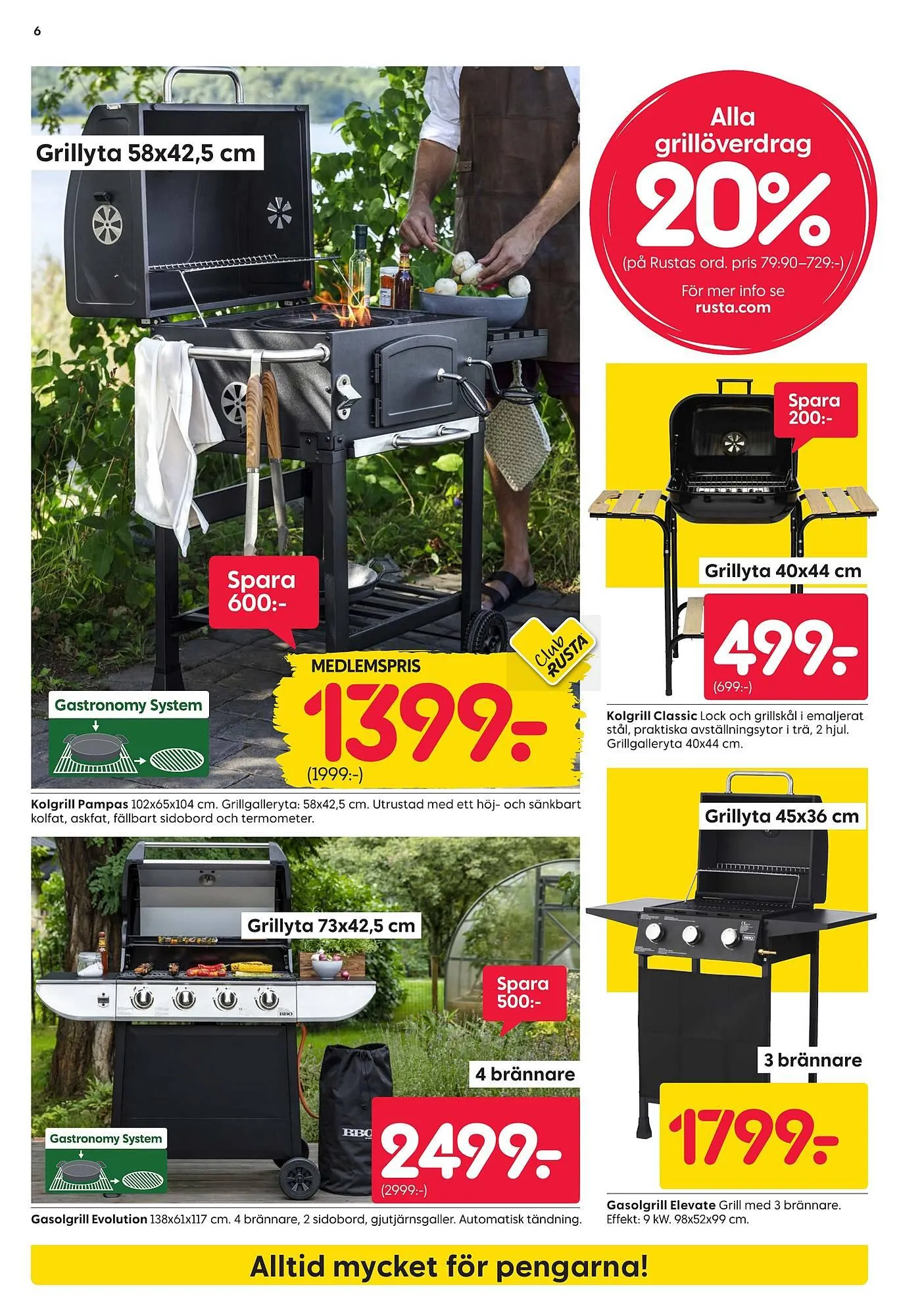 Rusta reklamblad från 22 april till 27 april 2025 - Reklamblad sidor 6