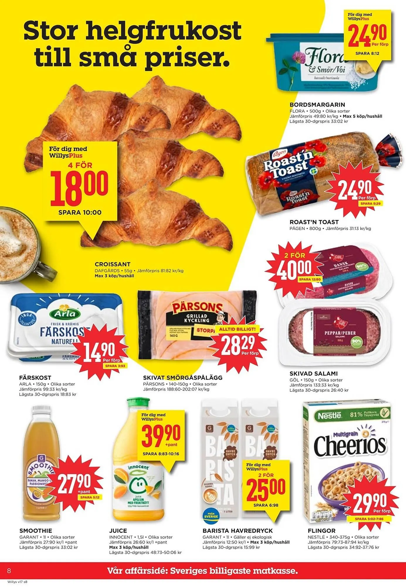 Willys reklamblad från 20 april till 26 april 2026 - Reklamblad sidor 8