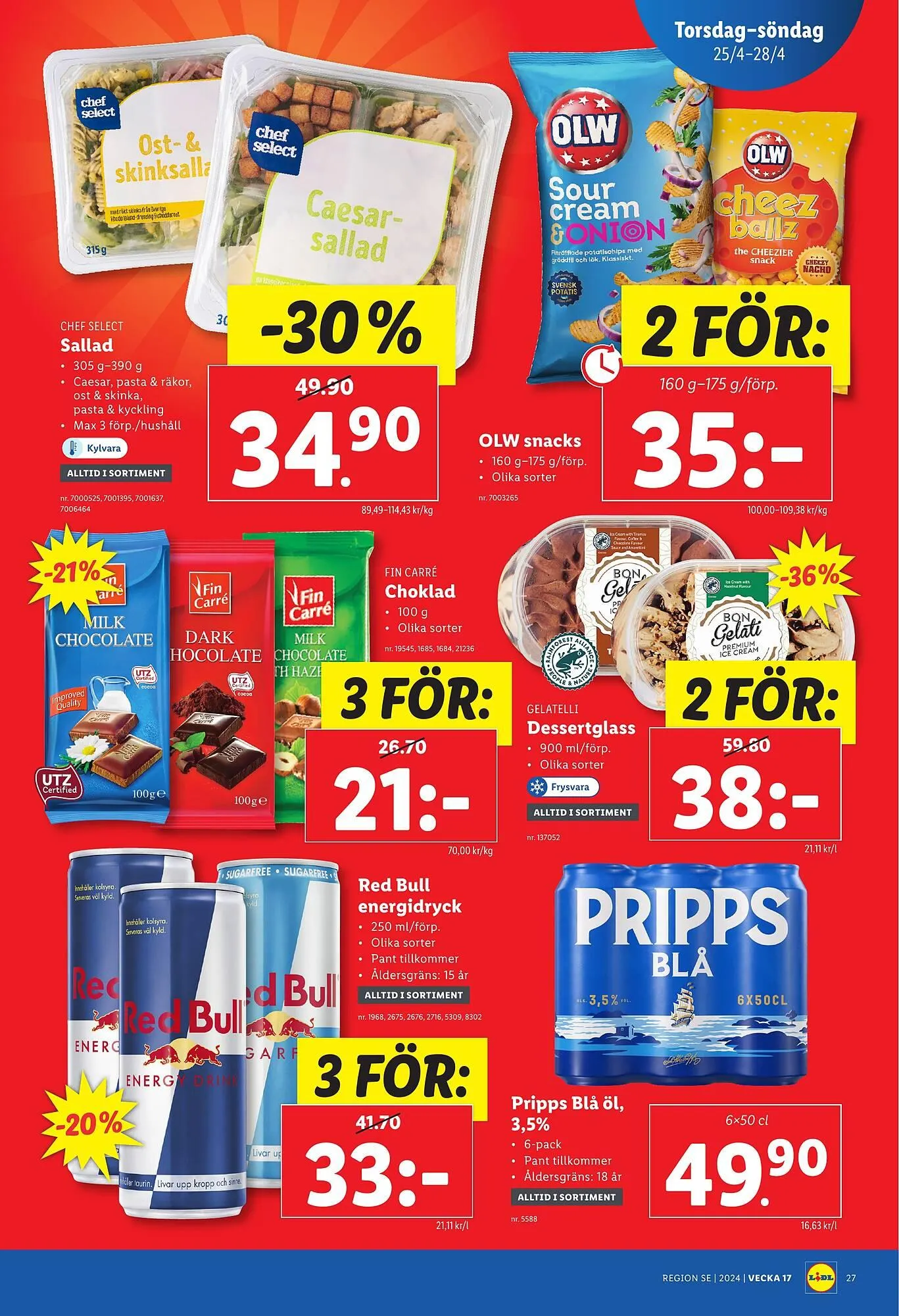 Lidl reklamblad från 22 april till 28 april 2024 - Reklamblad sidor 32