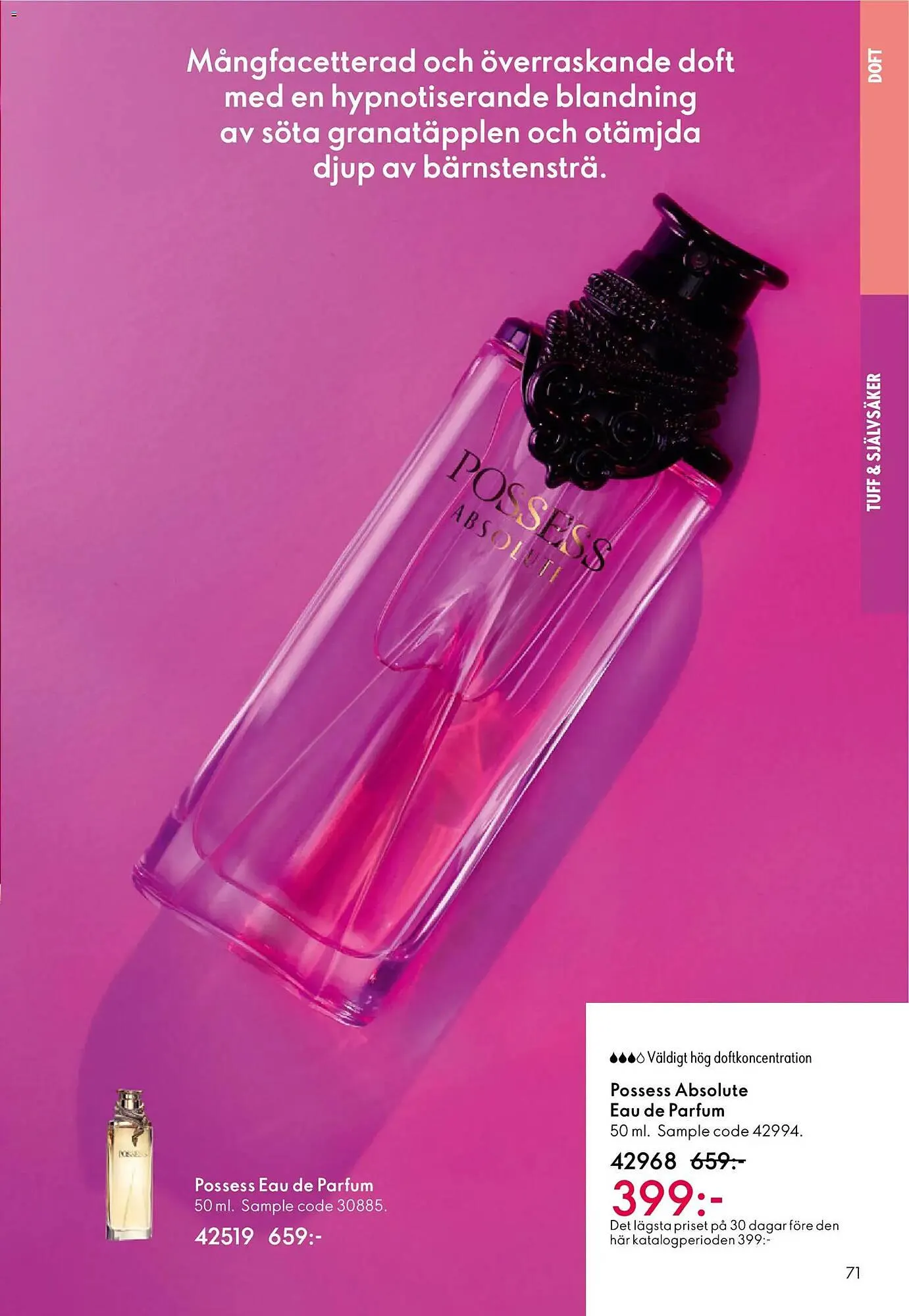 Oriflame reklamblad från 31 december till 27 januari 2026 - Reklamblad sidor 71