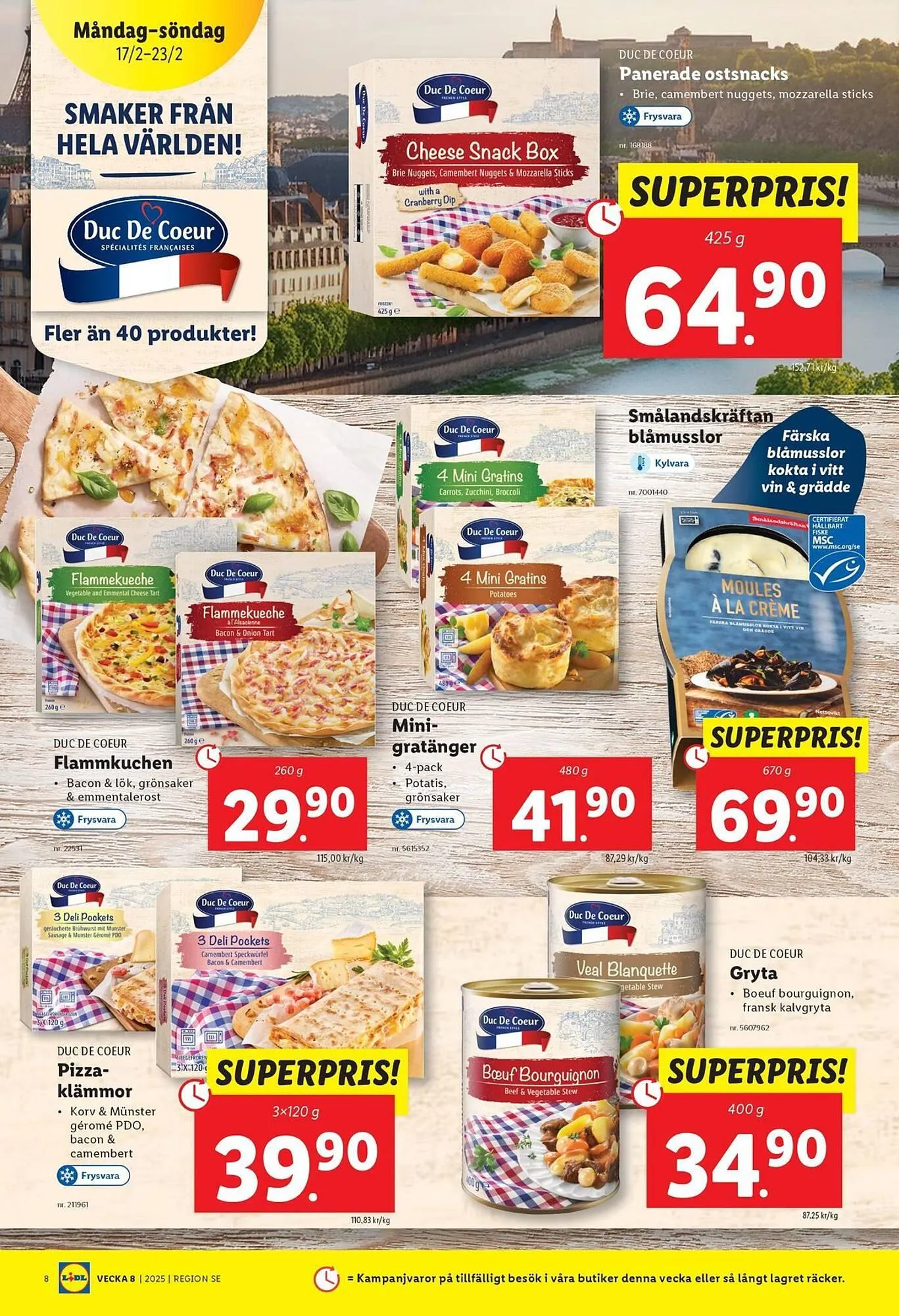 Lidl reklamblad från 17 februari till 23 februari 2025 - Reklamblad sidor 9