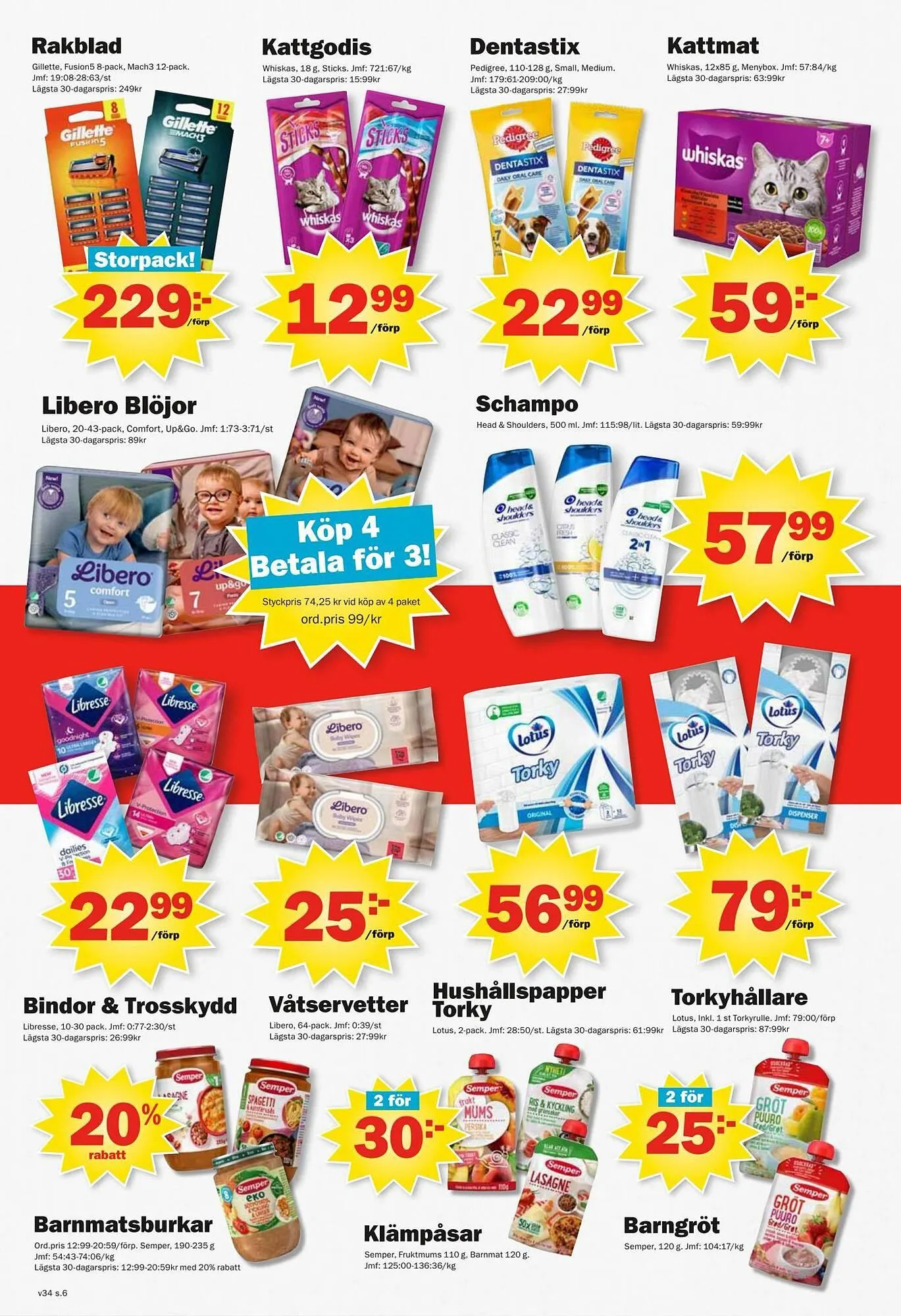 Pekås reklamblad från 18 augusti till 24 augusti 2025 - Reklamblad sidor 6