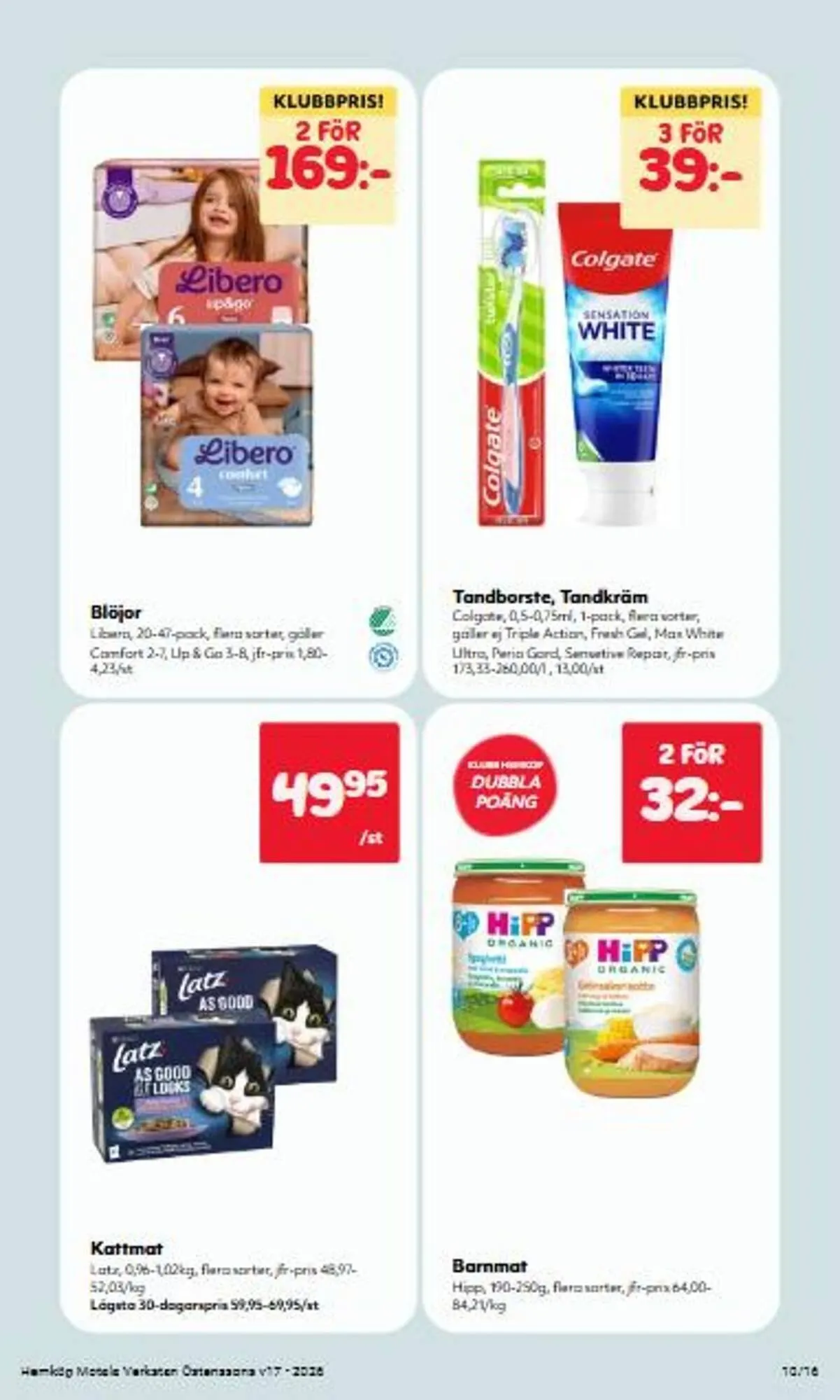 Östenssons reklamblad från 20 april till 26 april 2026 - Reklamblad sidor 10