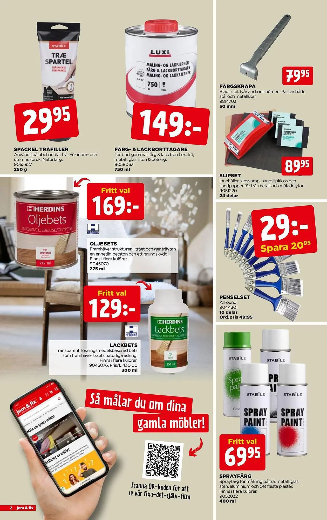 Jem&Fix reklamblad från 24 september till 8 oktober 2023 - Reklamblad sidor 2