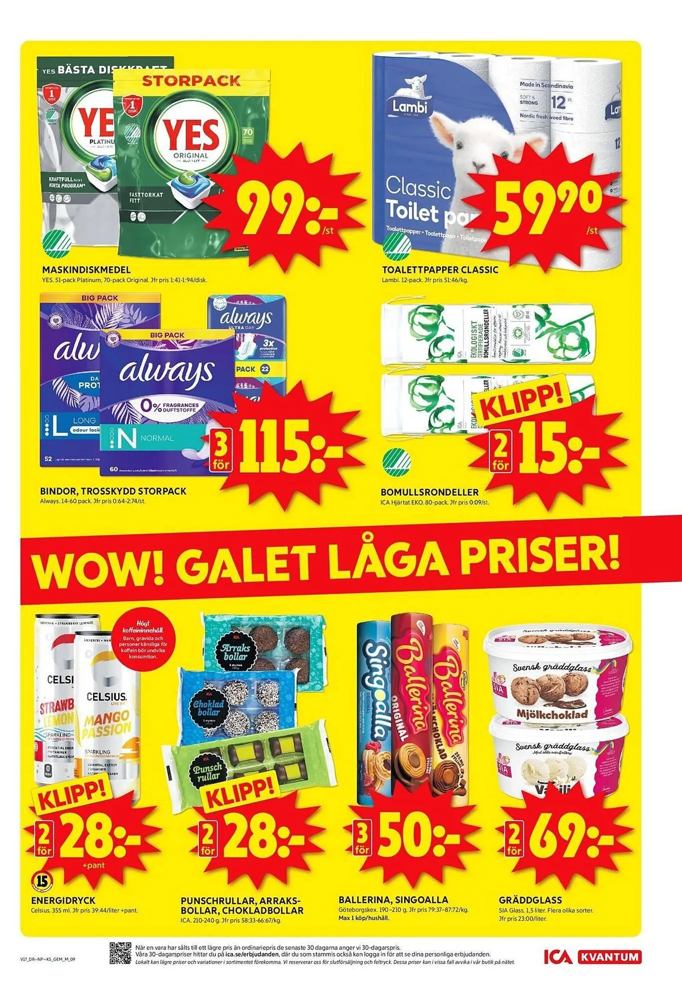 ICA Kvantum reklamblad från 22 april till 27 april 2025 - Reklamblad sidor 9